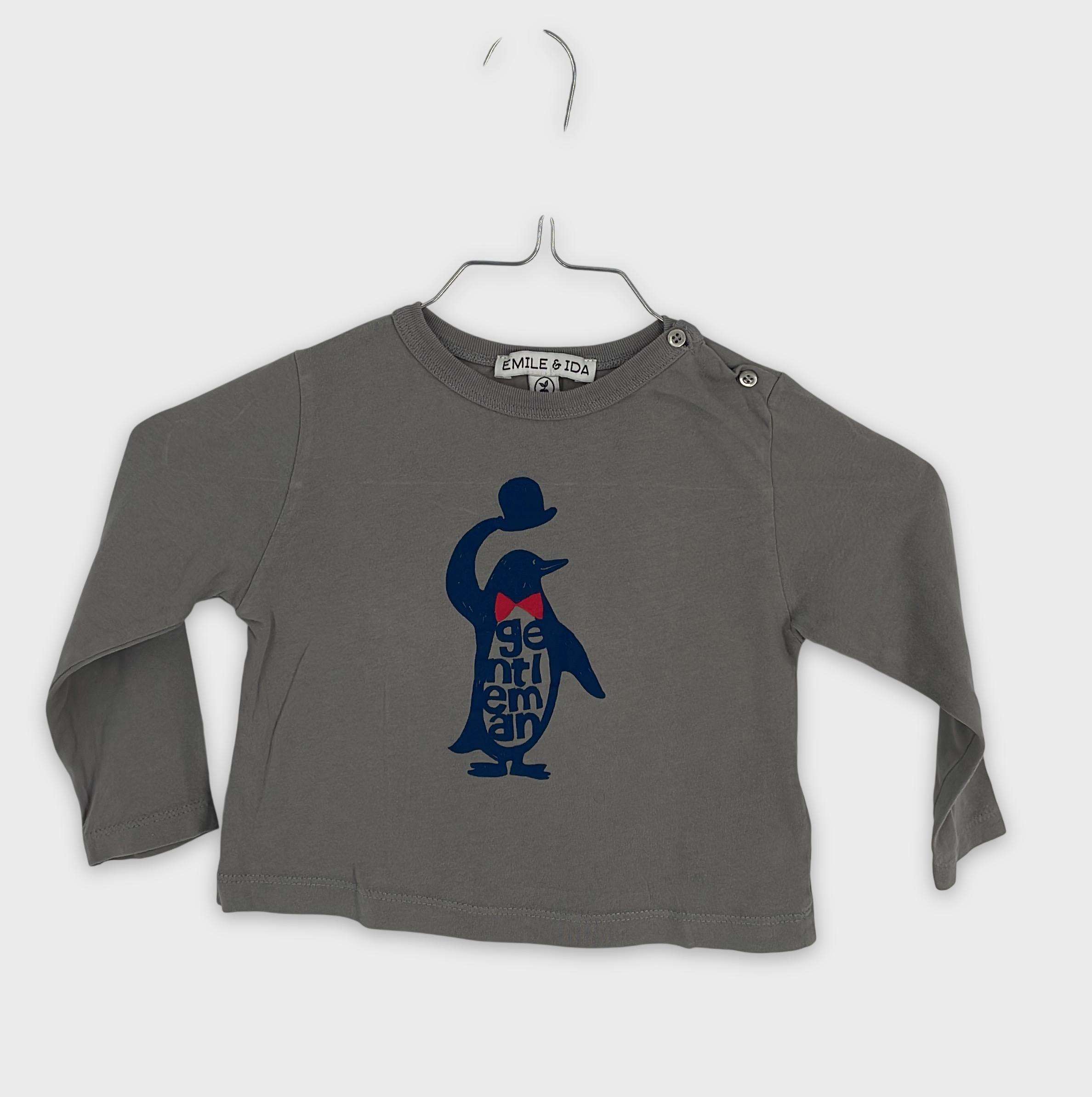 0-T-shirt manches longues Emile & Ida 18 mois