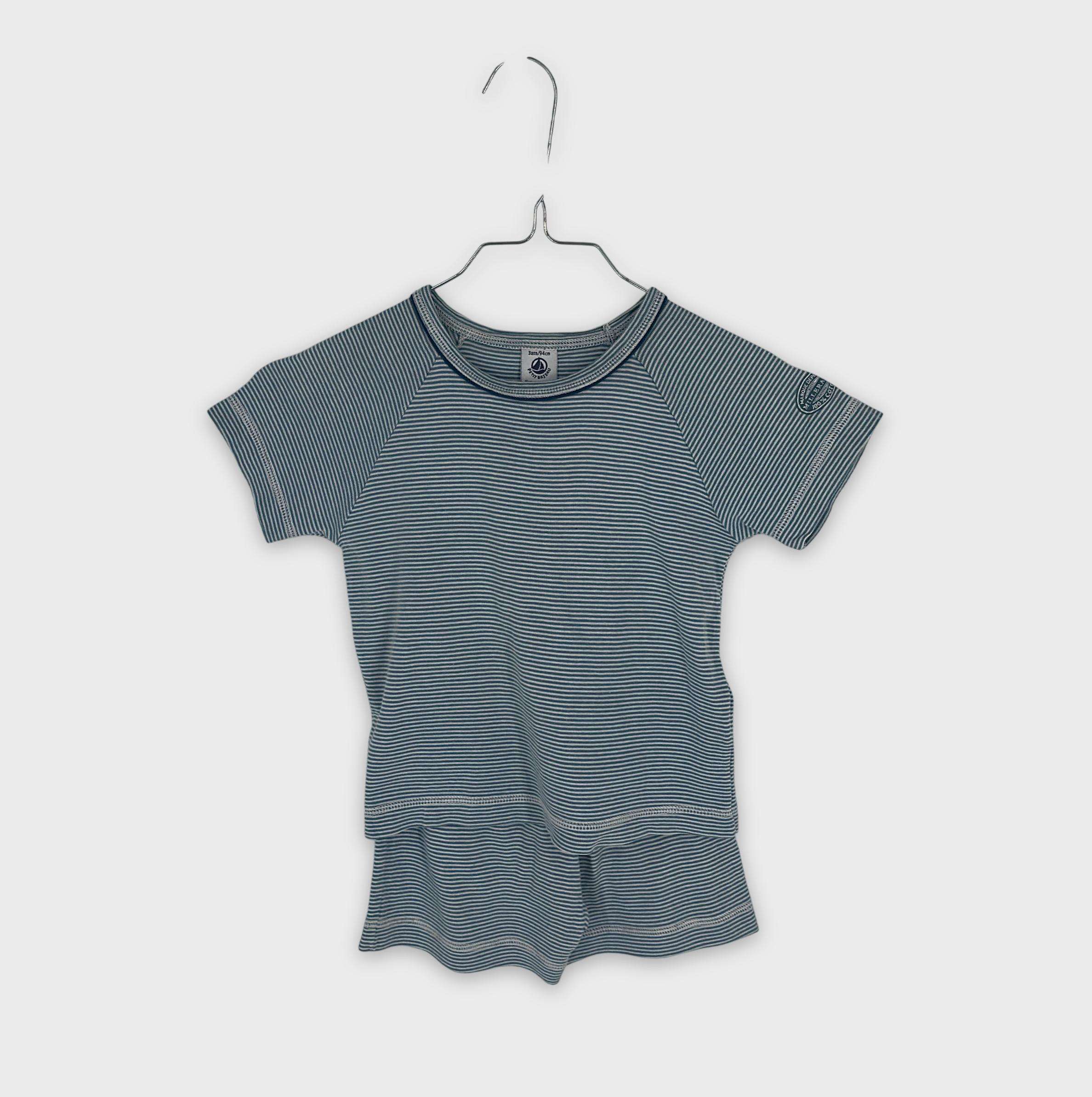 0-Ensemble Petit Bateau 3 ans