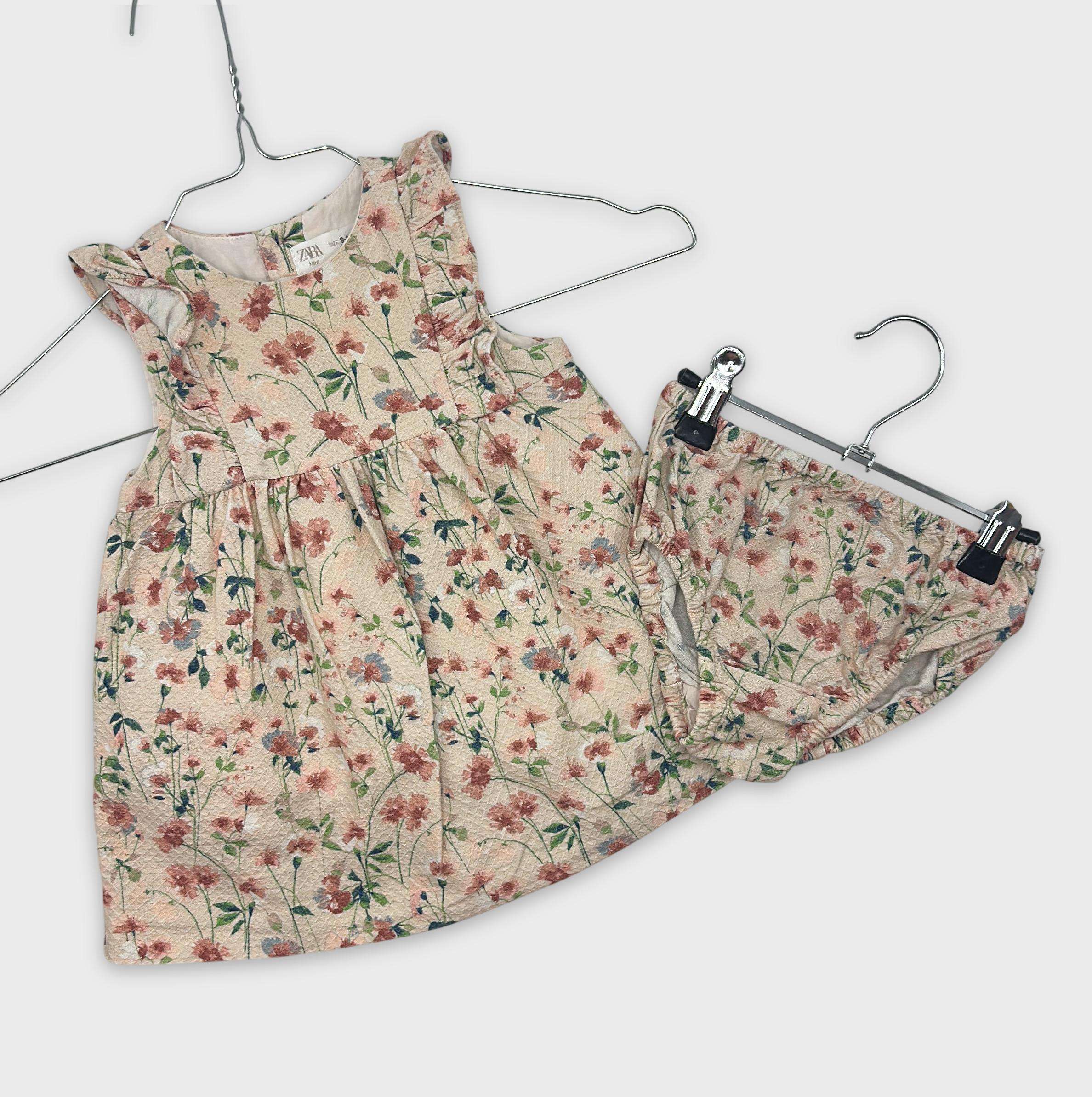 0-Ensemble Zara Baby 9-12 Mois
