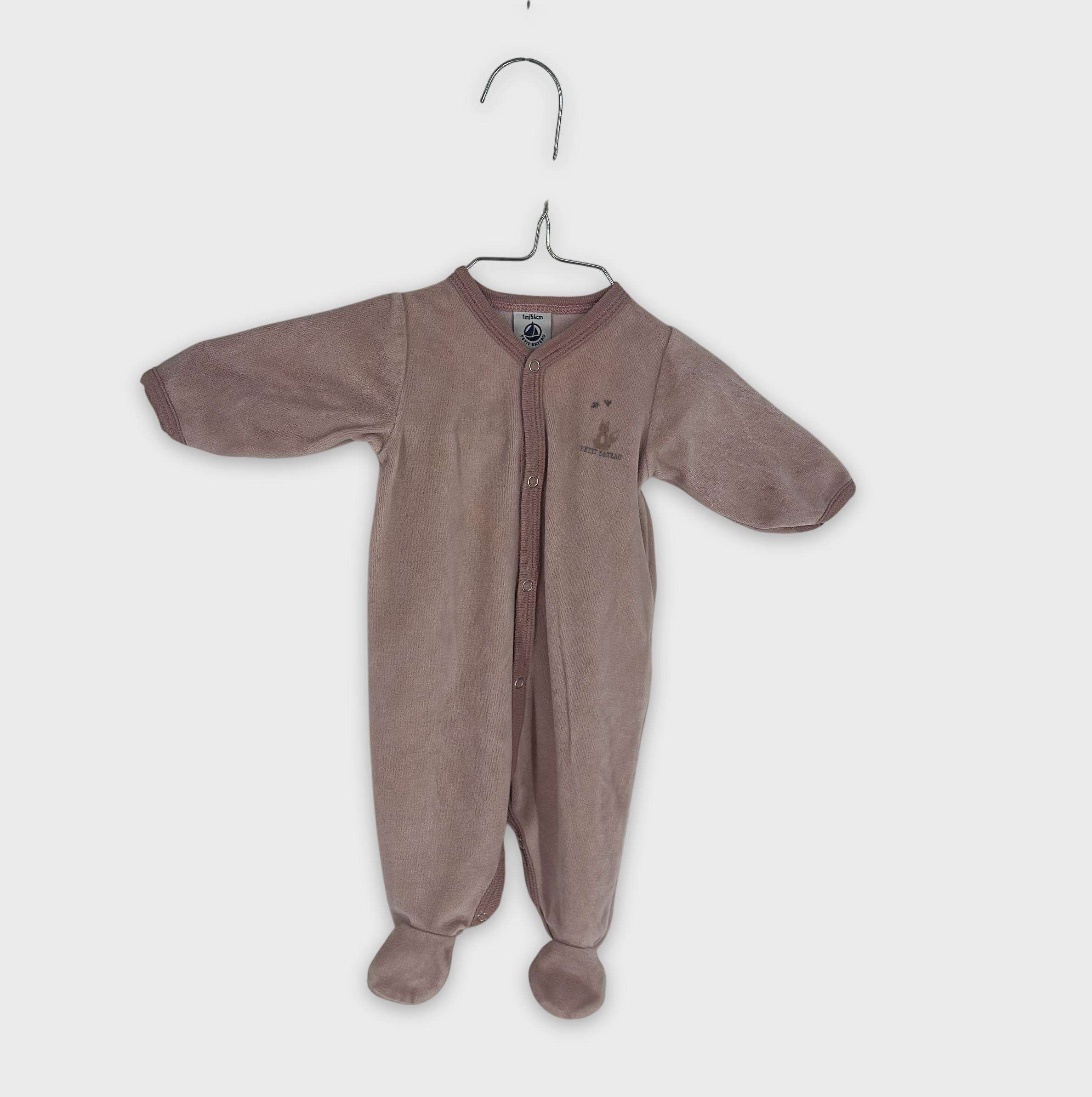 0-Pyjama long Petit Bateau 1 mois