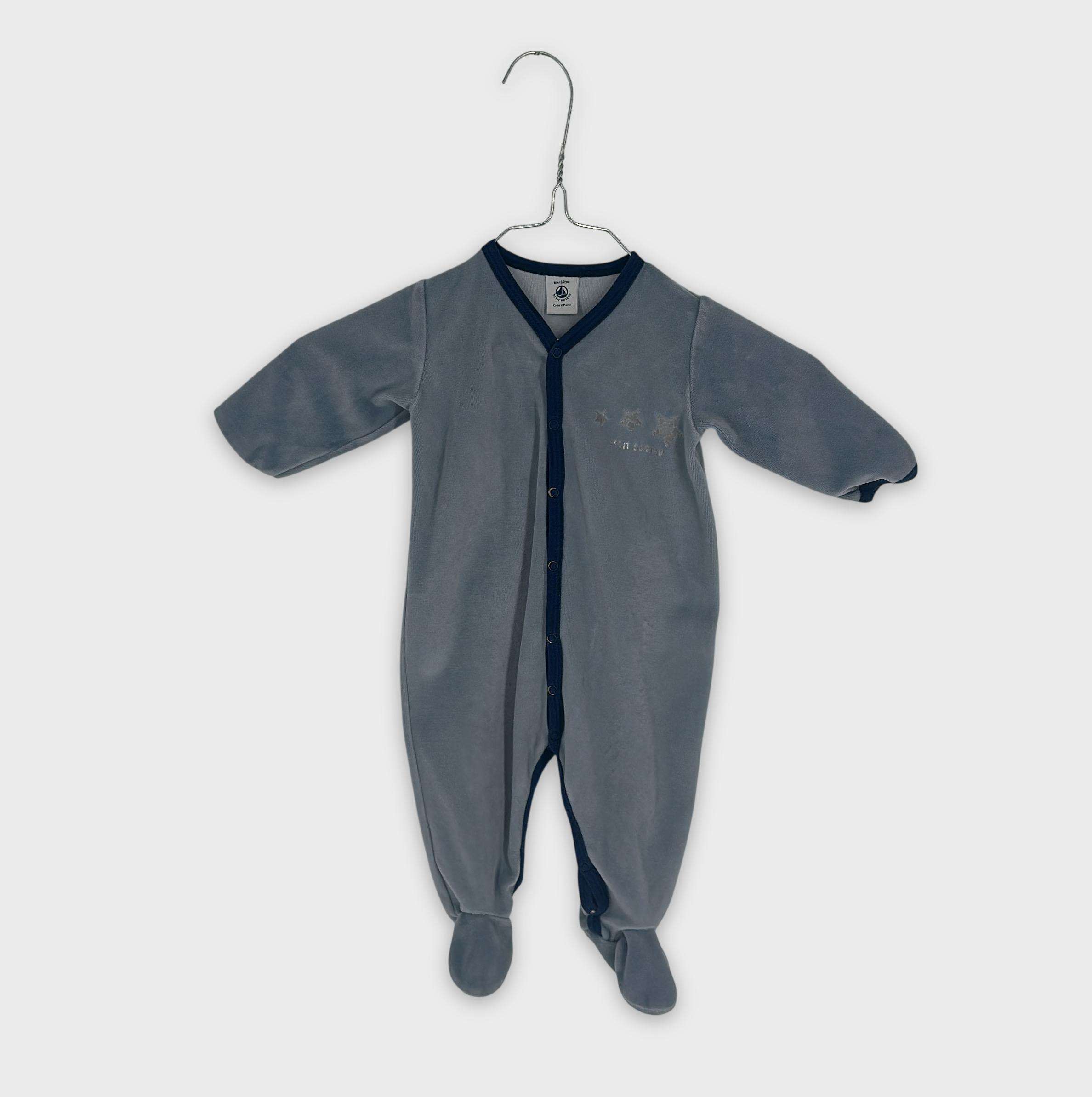 0-Pyjama long Petit Bateau 6 mois