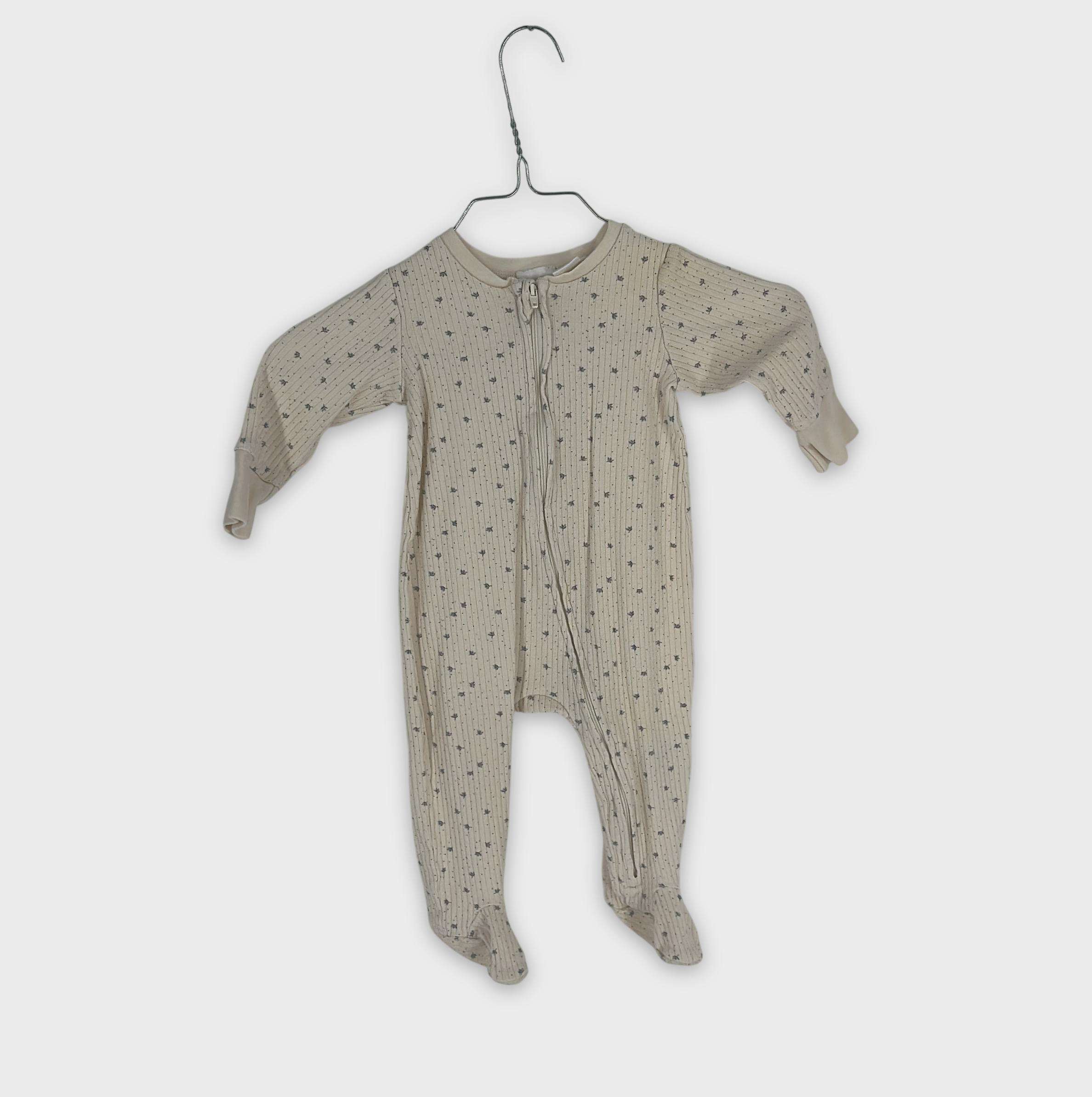 0-Pyjama long Zara Baby 6-9 Mois