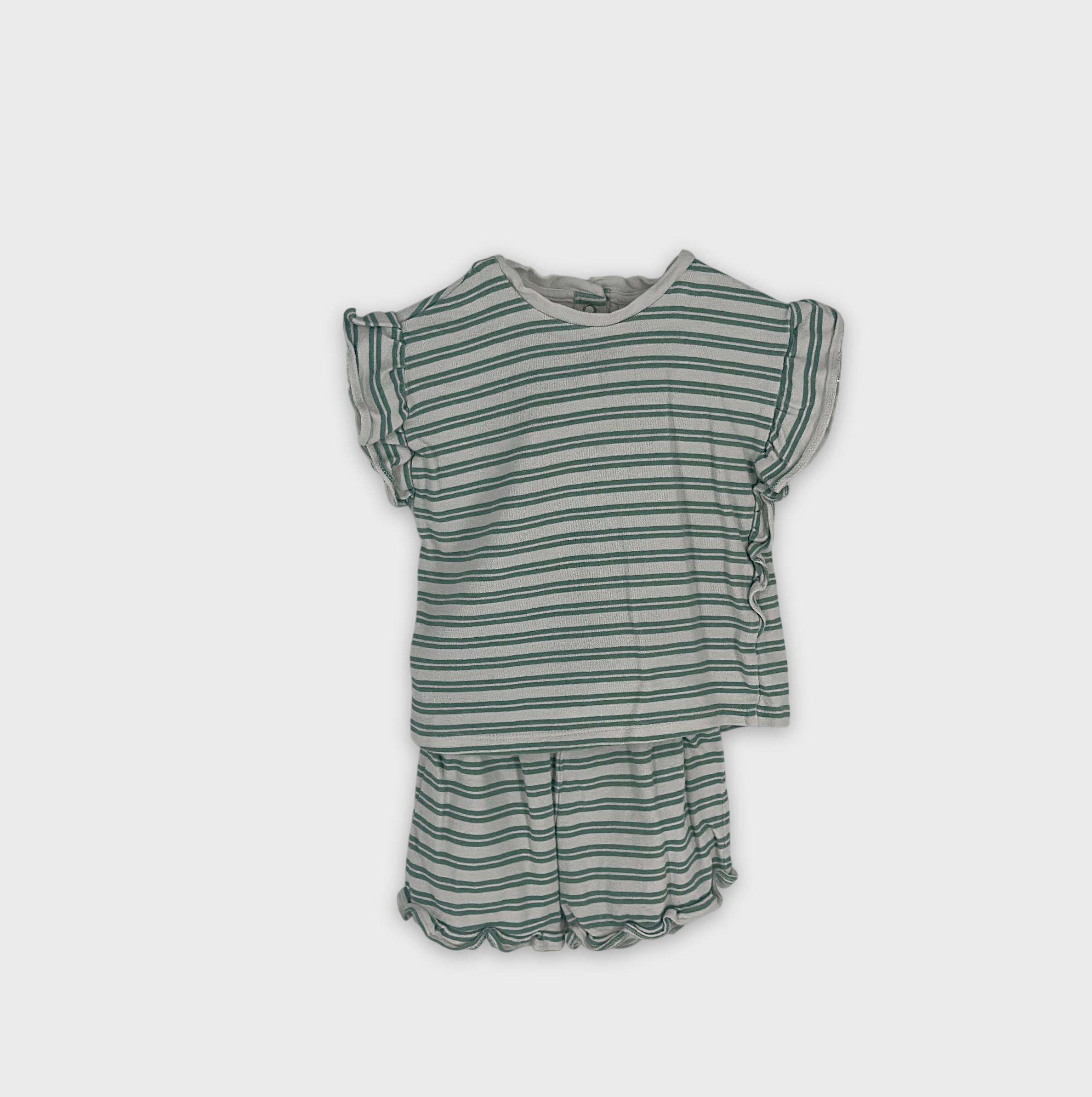 0-Ensemble H&M 9-12 Mois