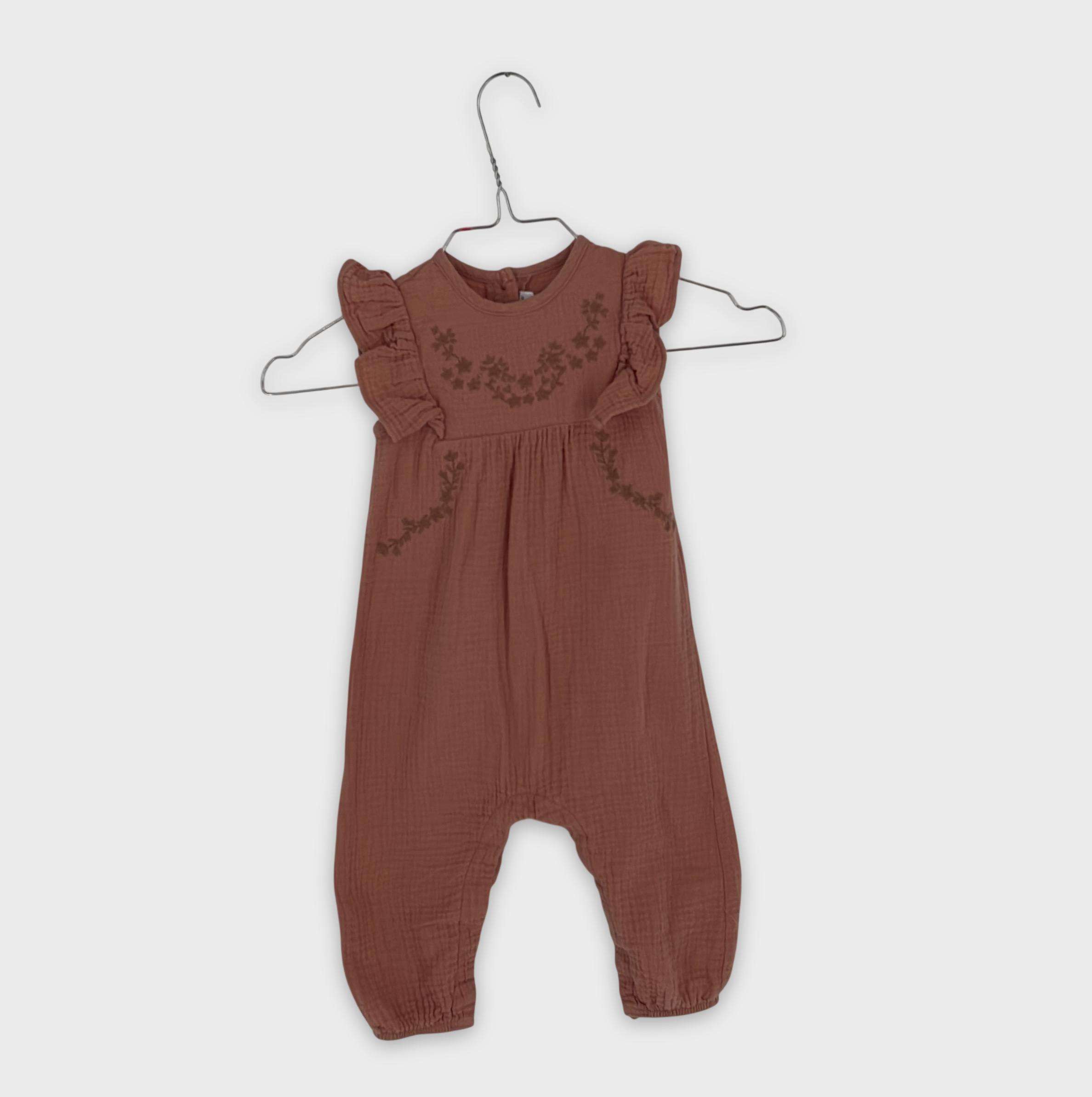 0-Barboteuse Zara Baby 9-12 Mois