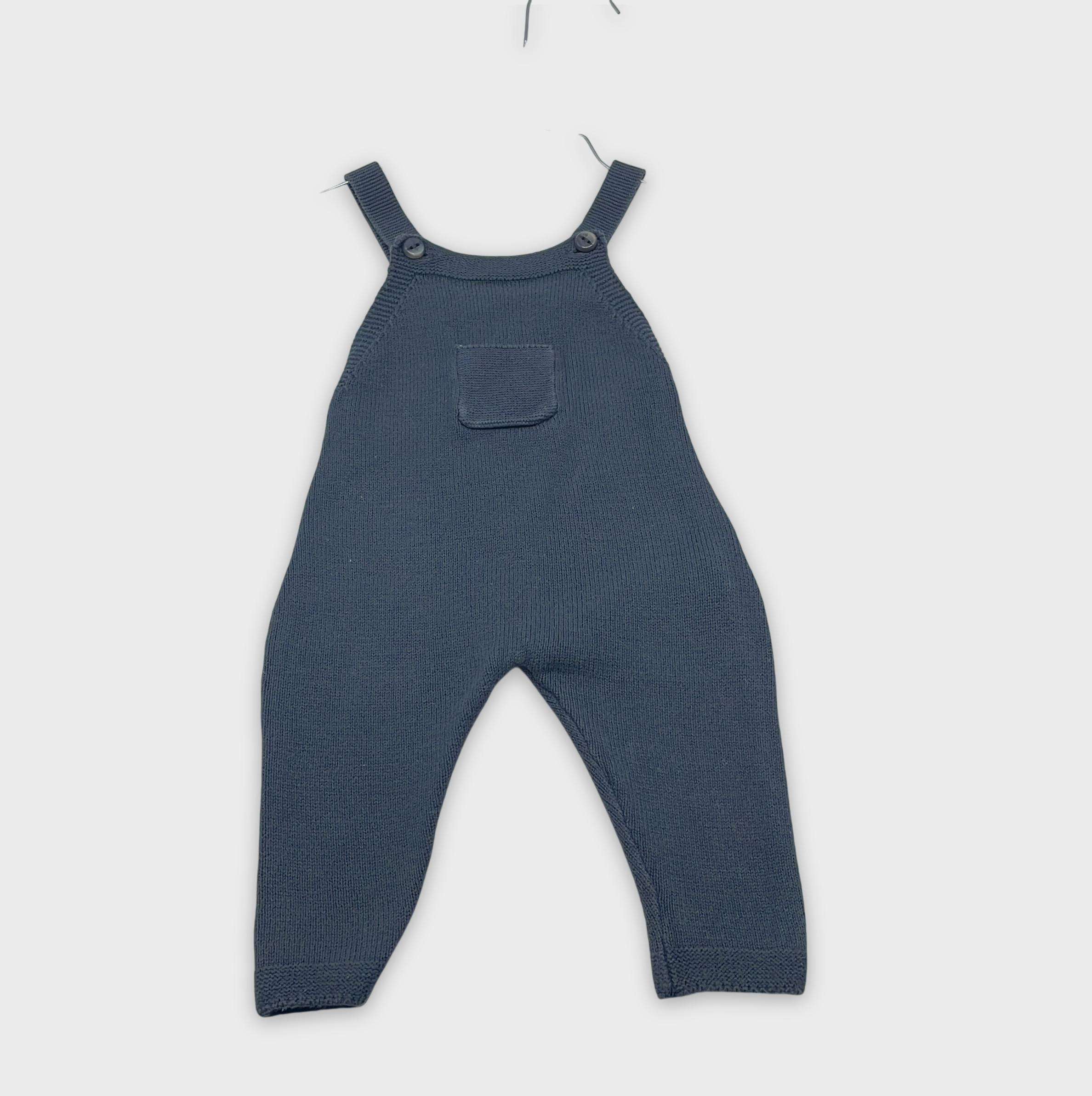 0-Salopette (longue) Zara Baby 1-3 Mois