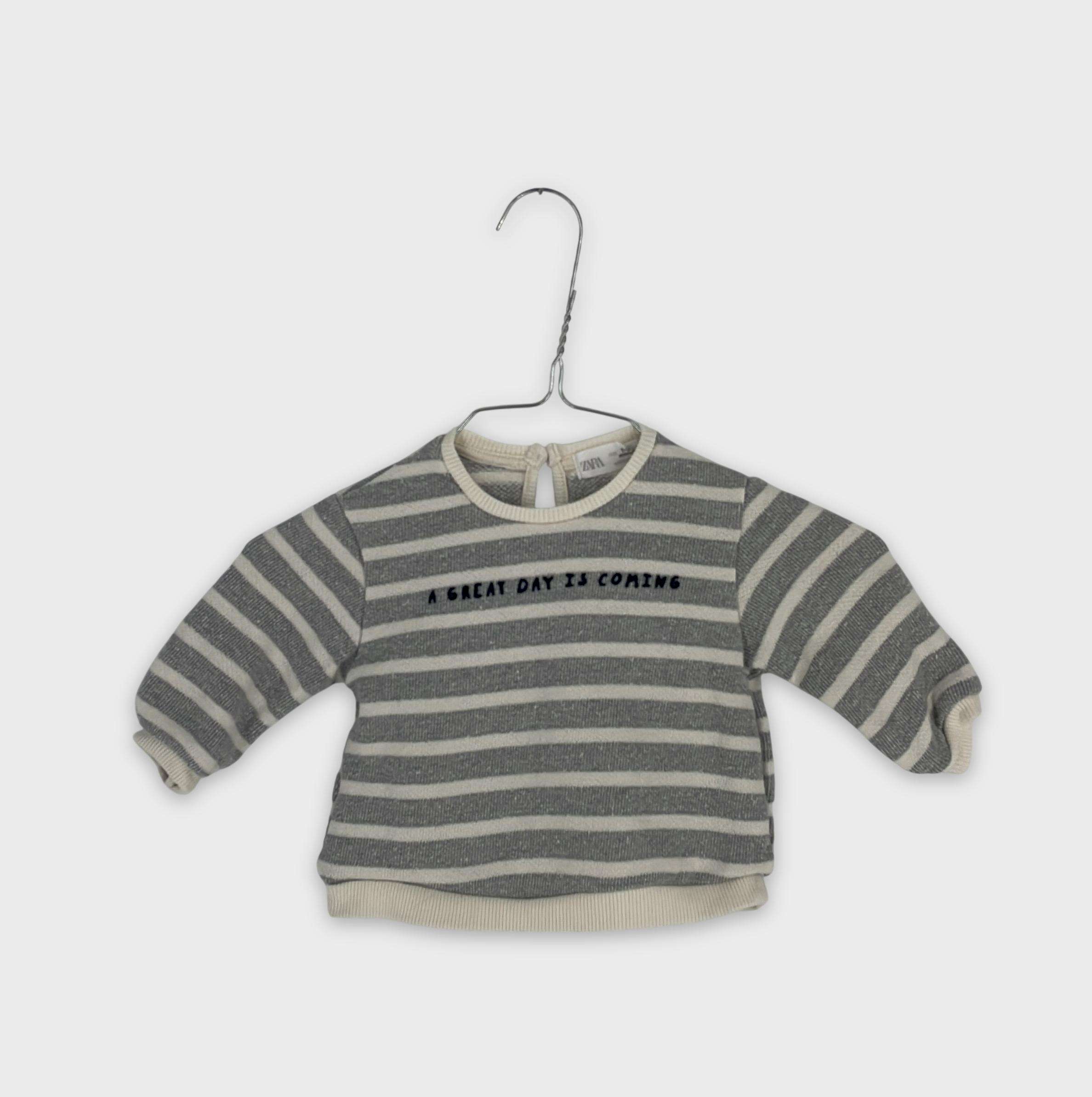 0-Pull Zara Baby 1-3 Mois