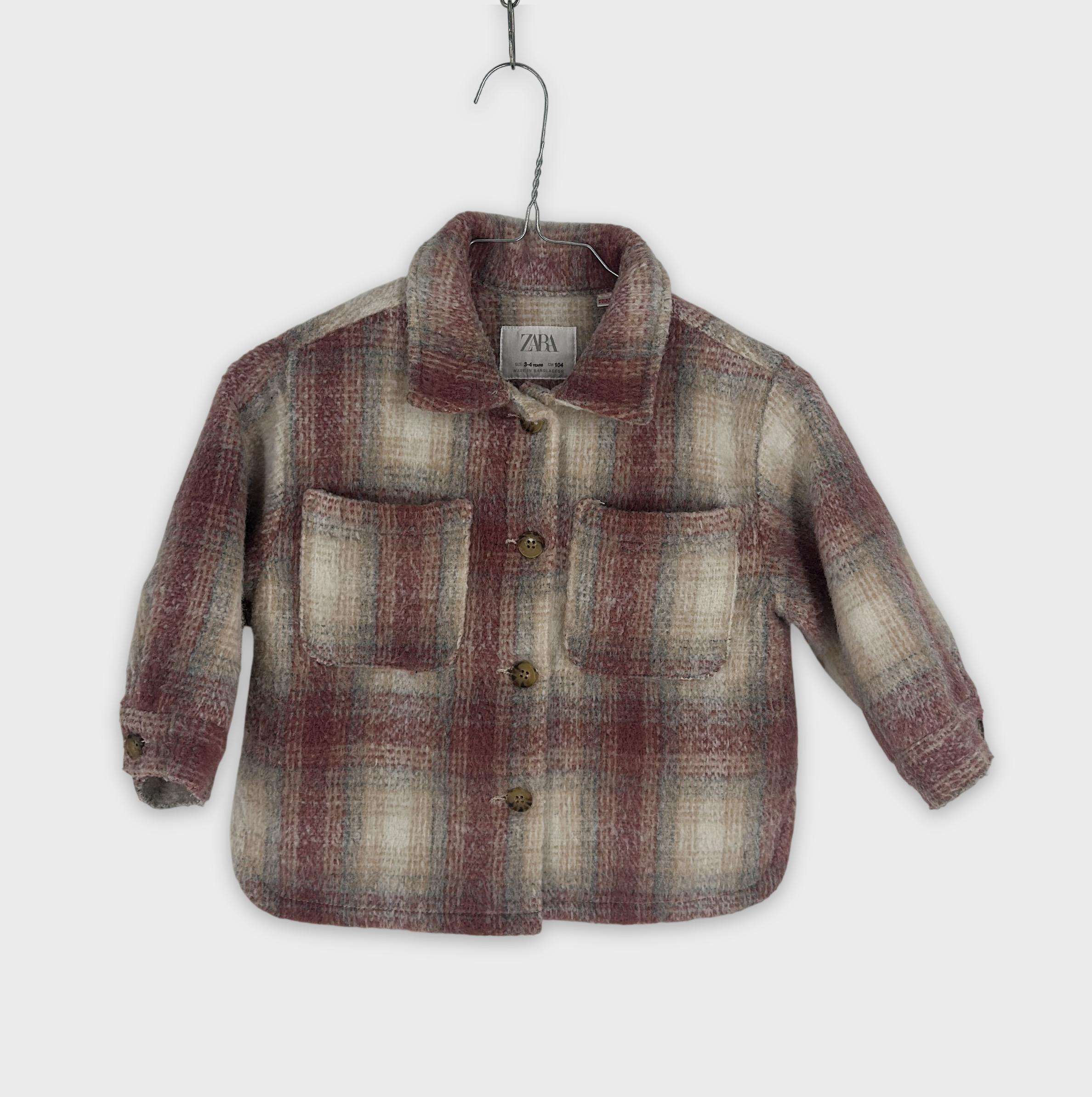 0-Manteau Zara Kids 3-4 Ans