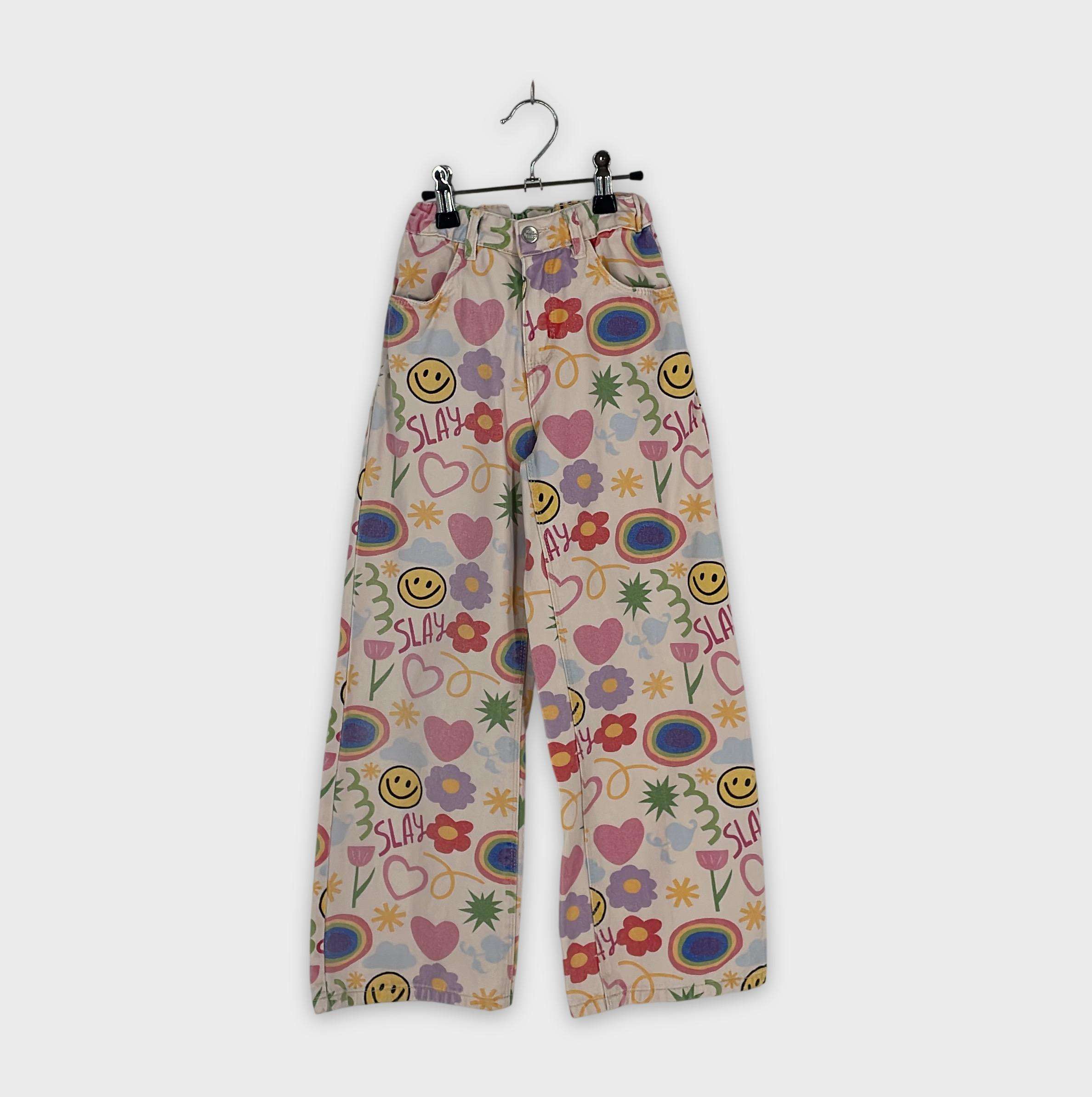 0-Pantalon Marque Inconnue 7-8 Ans