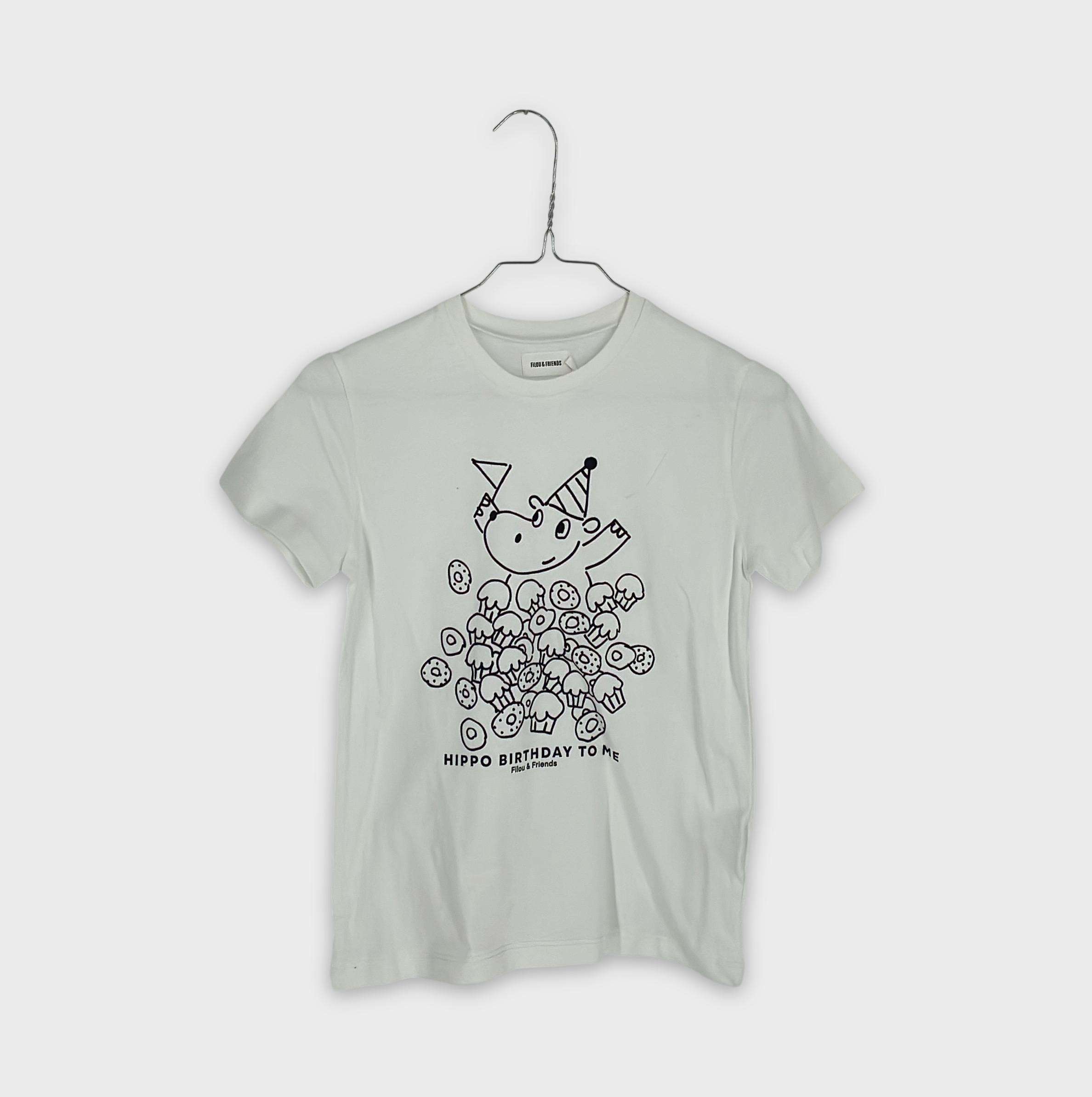 0-T-shirt manches courtes Filou & friends 10 ans