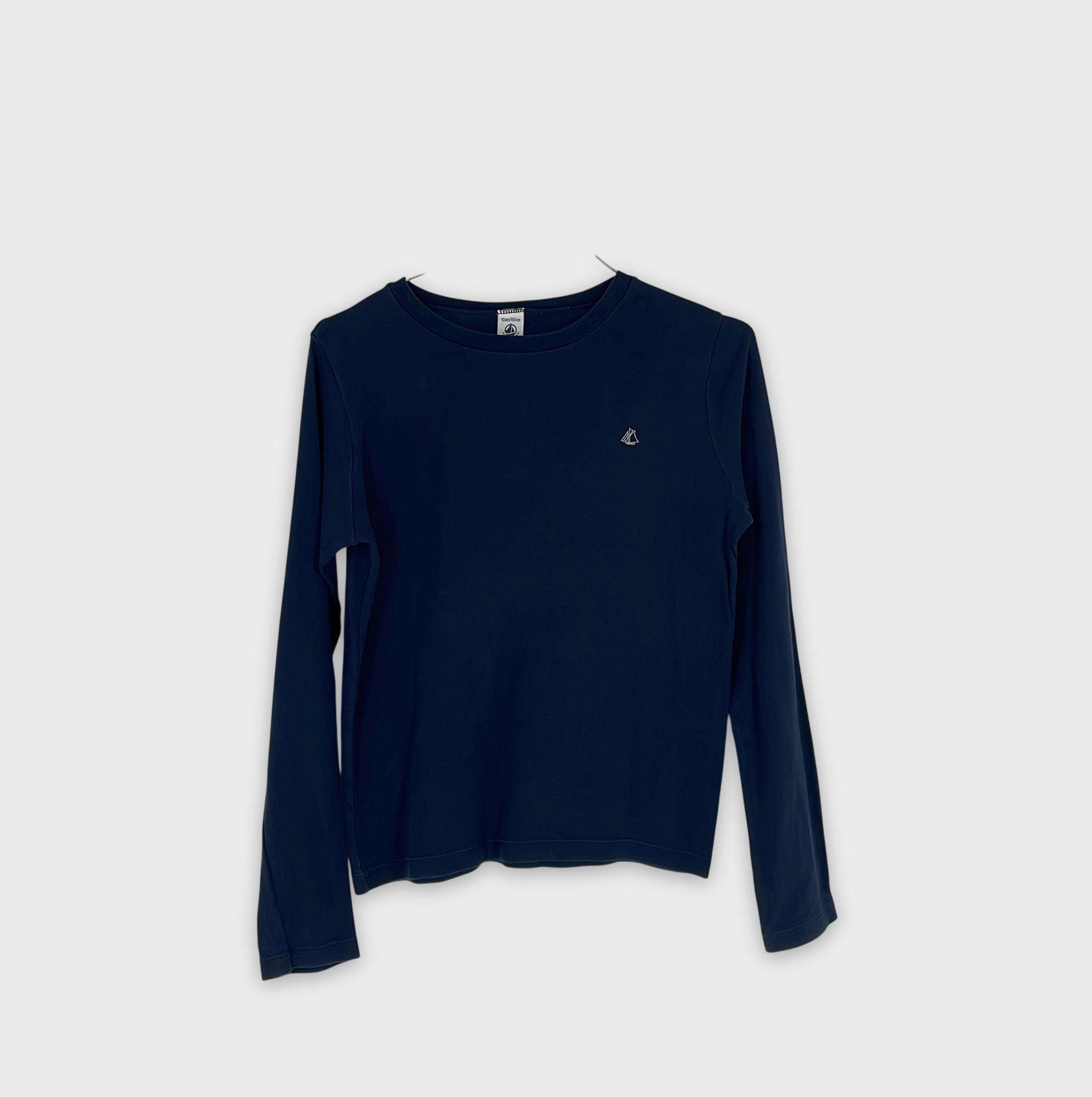 0-T-shirt manches longues Petit Bateau 12 ans