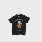 0-T-shirt manches courtes P'tit filou 12 mois