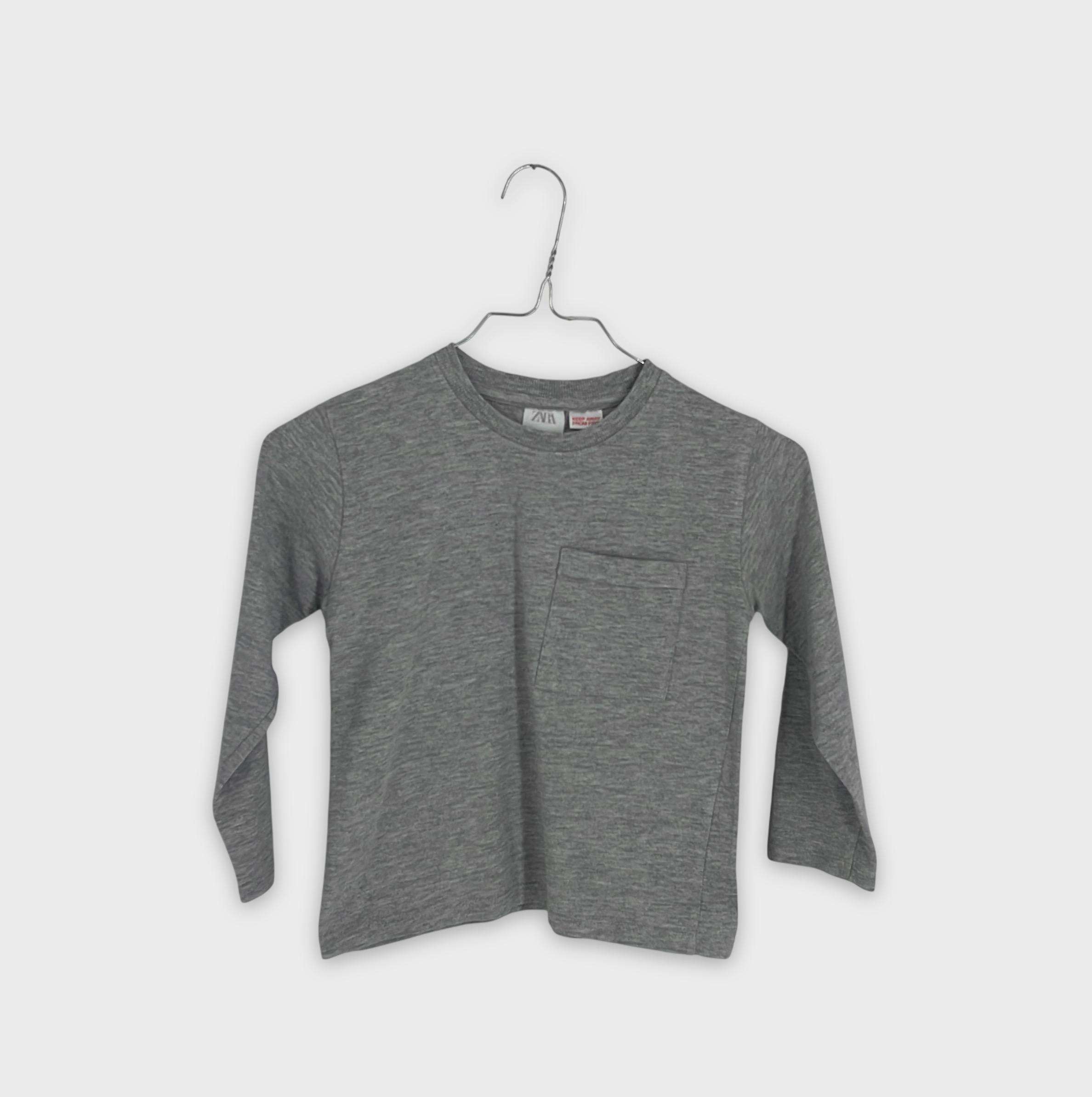 0-T-shirt manches longues Zara Kids 4-5 Ans