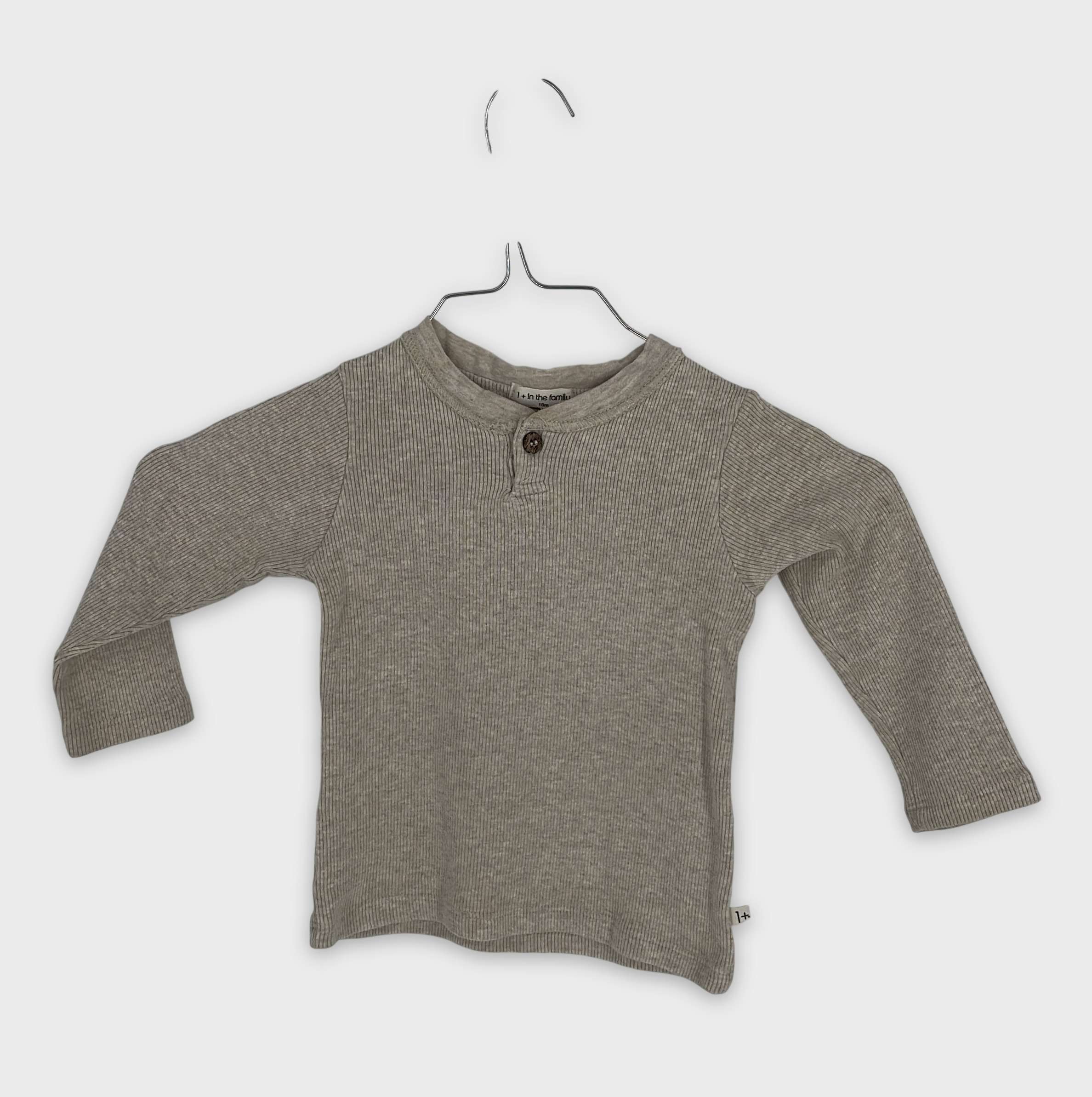 0-T-shirt manches longues 1+ In The Family 18 mois