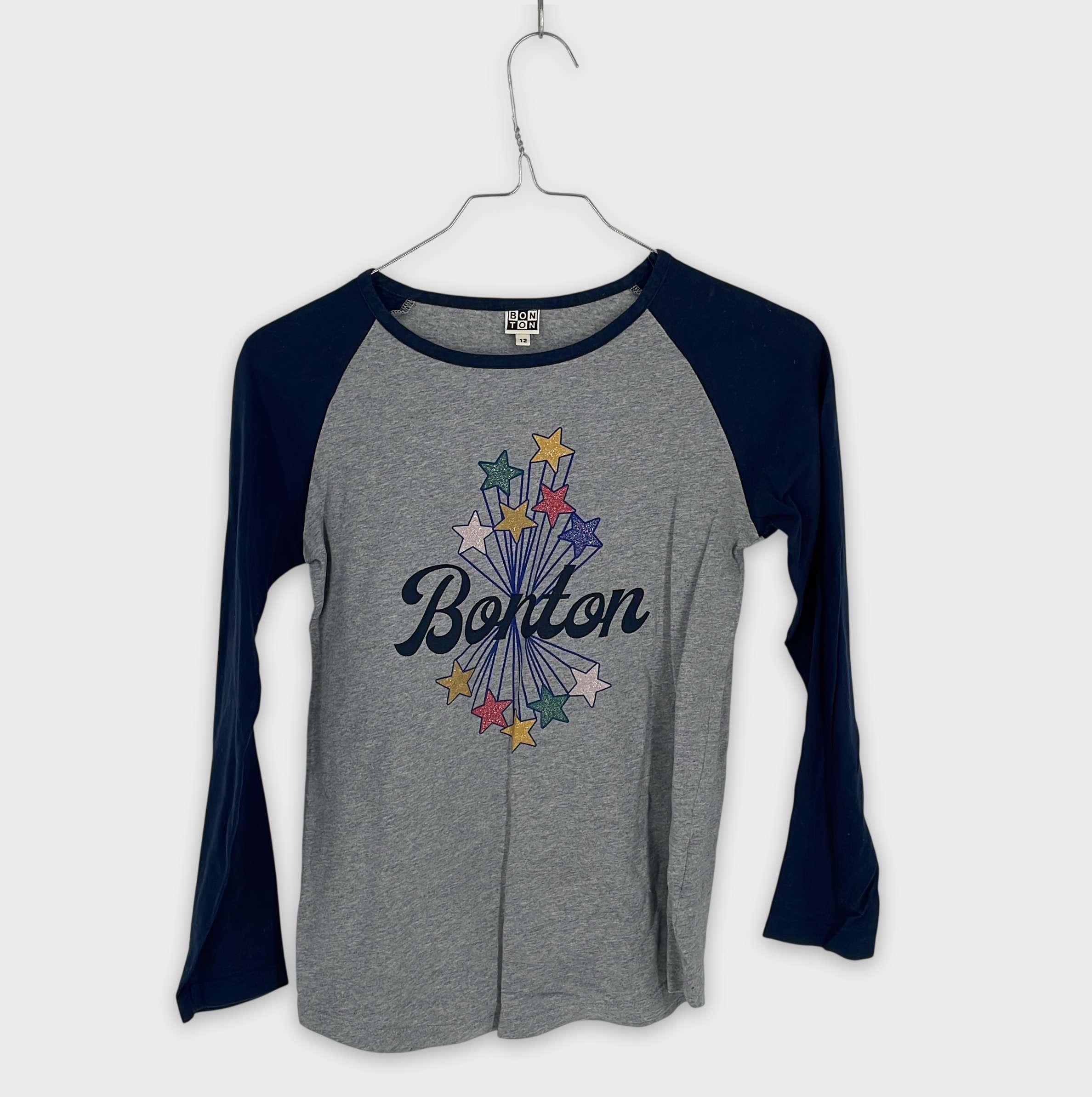 0-T-shirt manches longues Bonton 12 mois