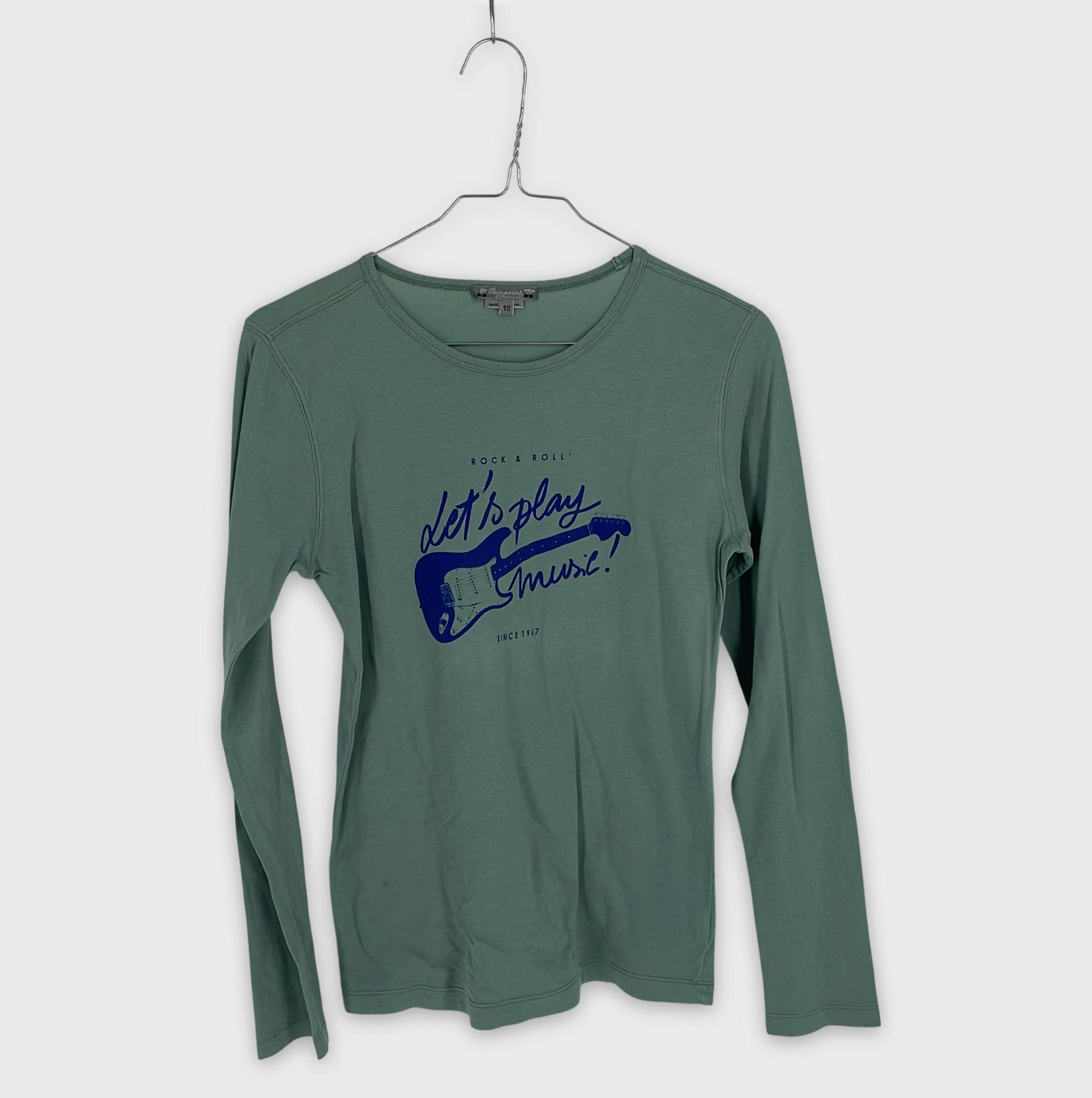 0-T-shirt manches longues Bonpoint 12 ans