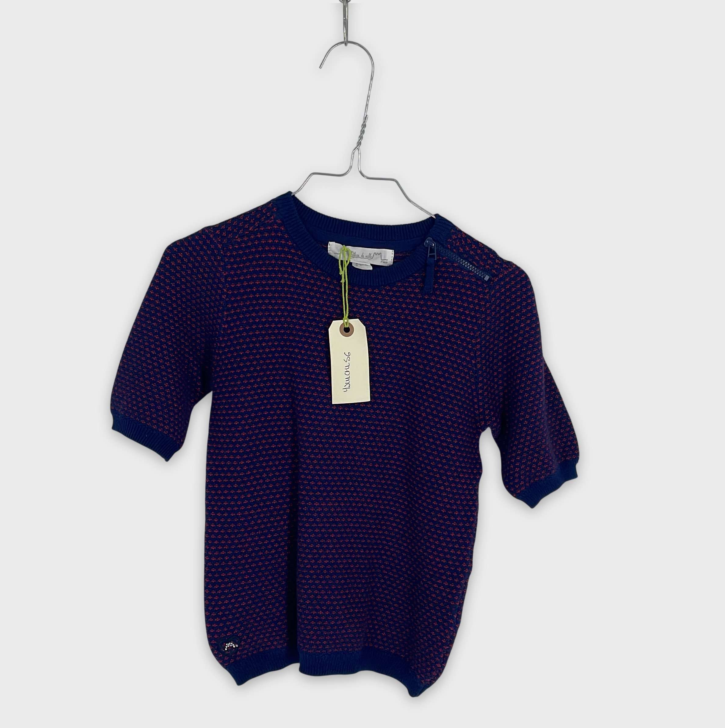 0-T-shirt manches courtes Marque Inconnue 8 ans