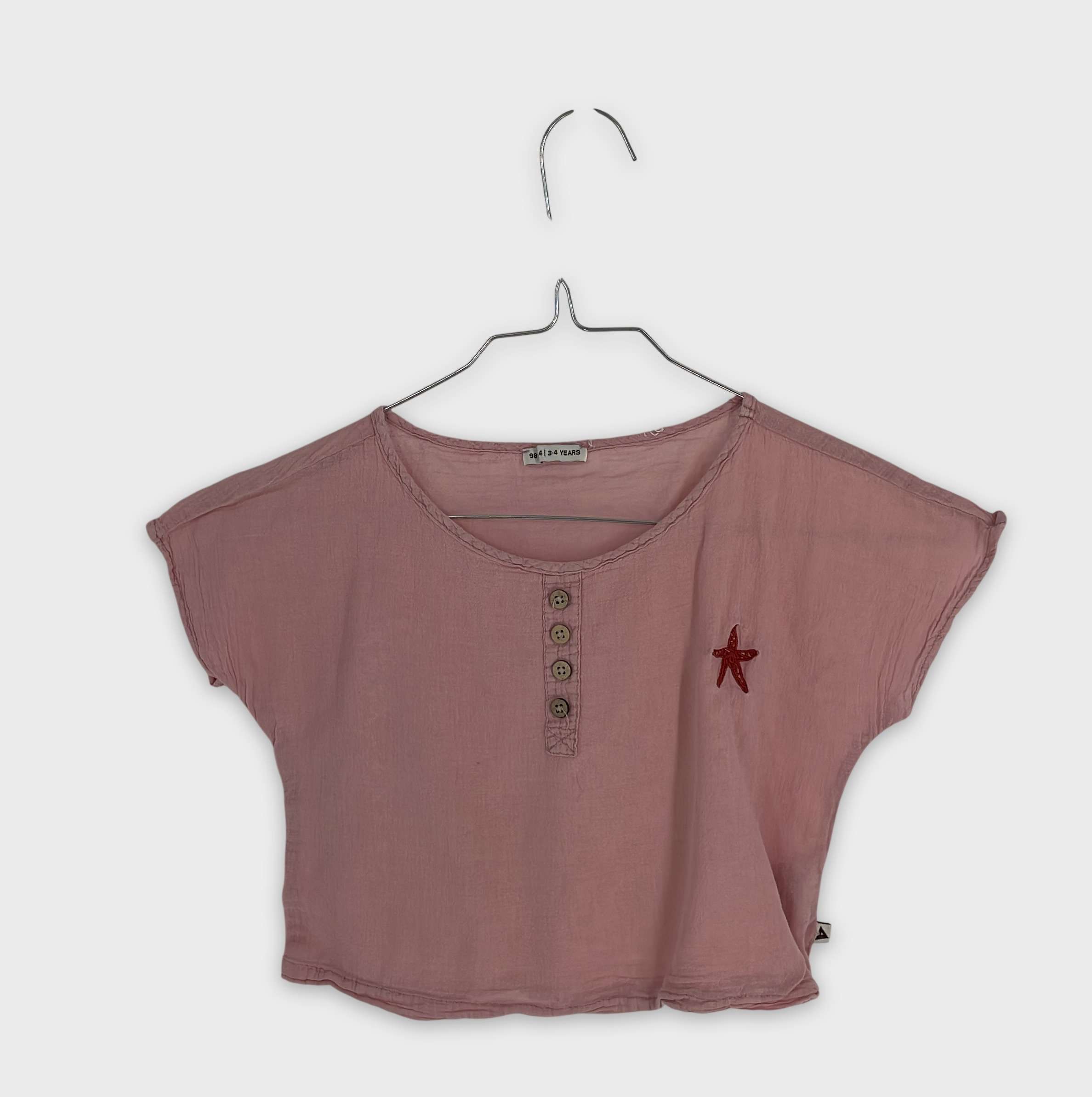 0-T-shirt manches courtes Studio Bohème 3-4 Ans