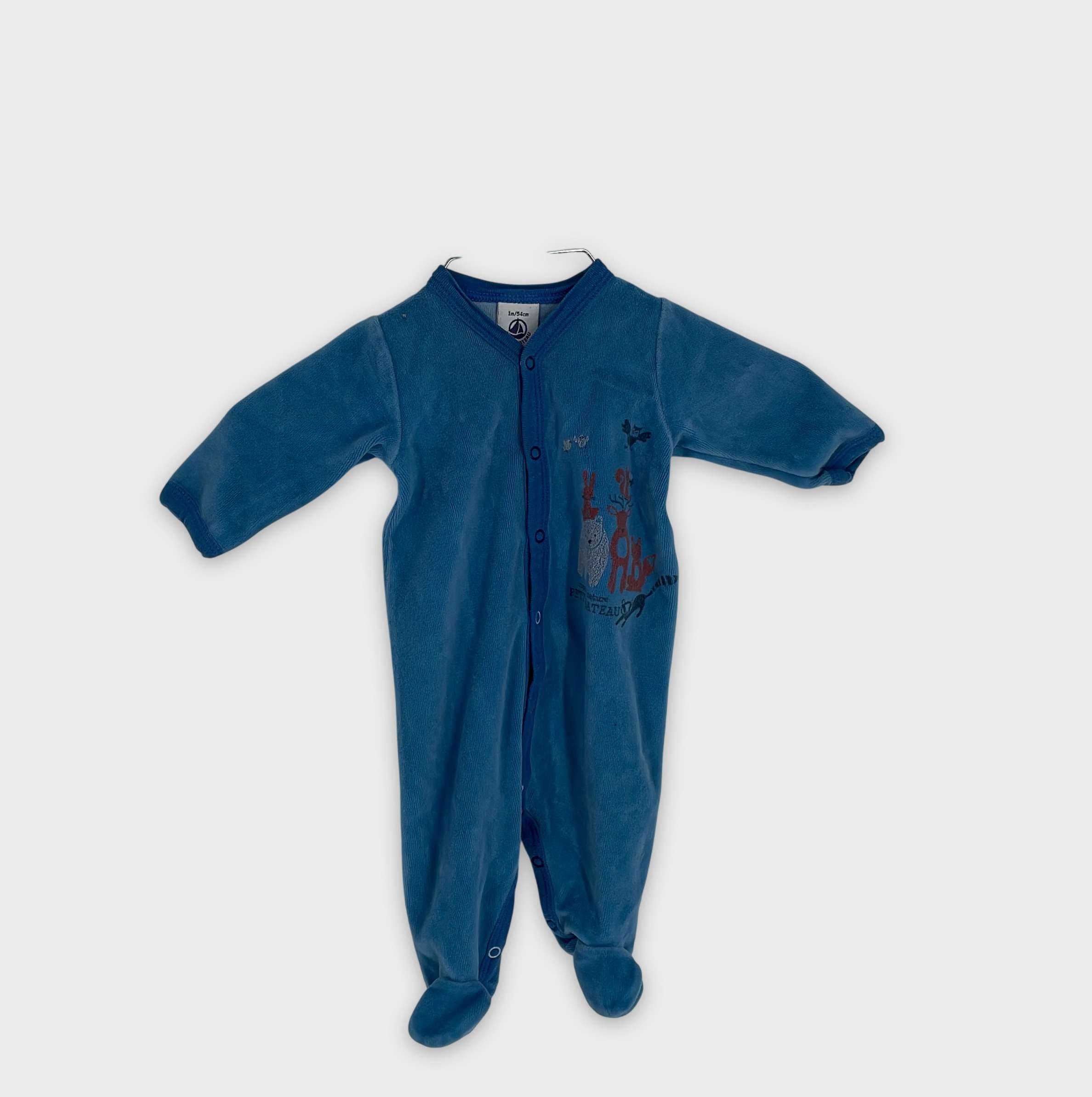 0-Pyjama long Petit Bateau 1 mois
