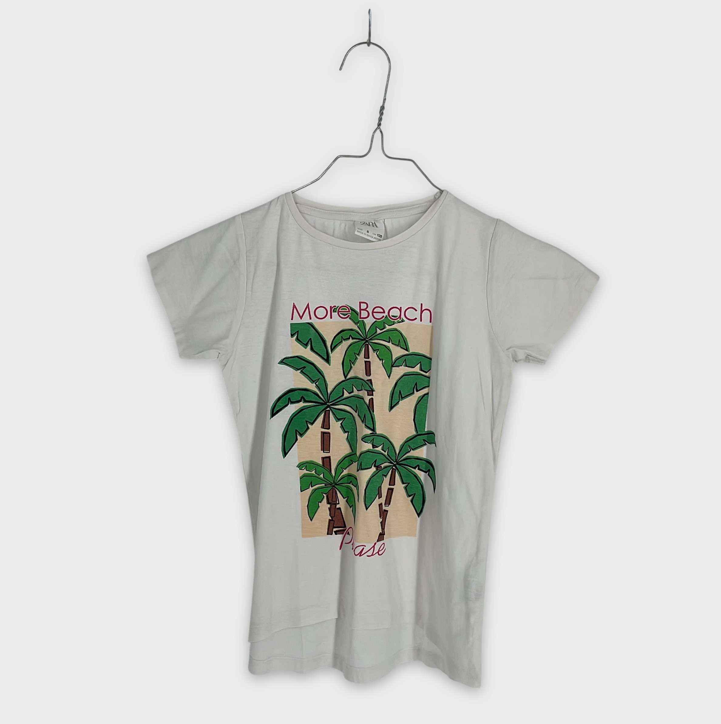 0-T-shirt manches courtes Zara Kids 8 ans