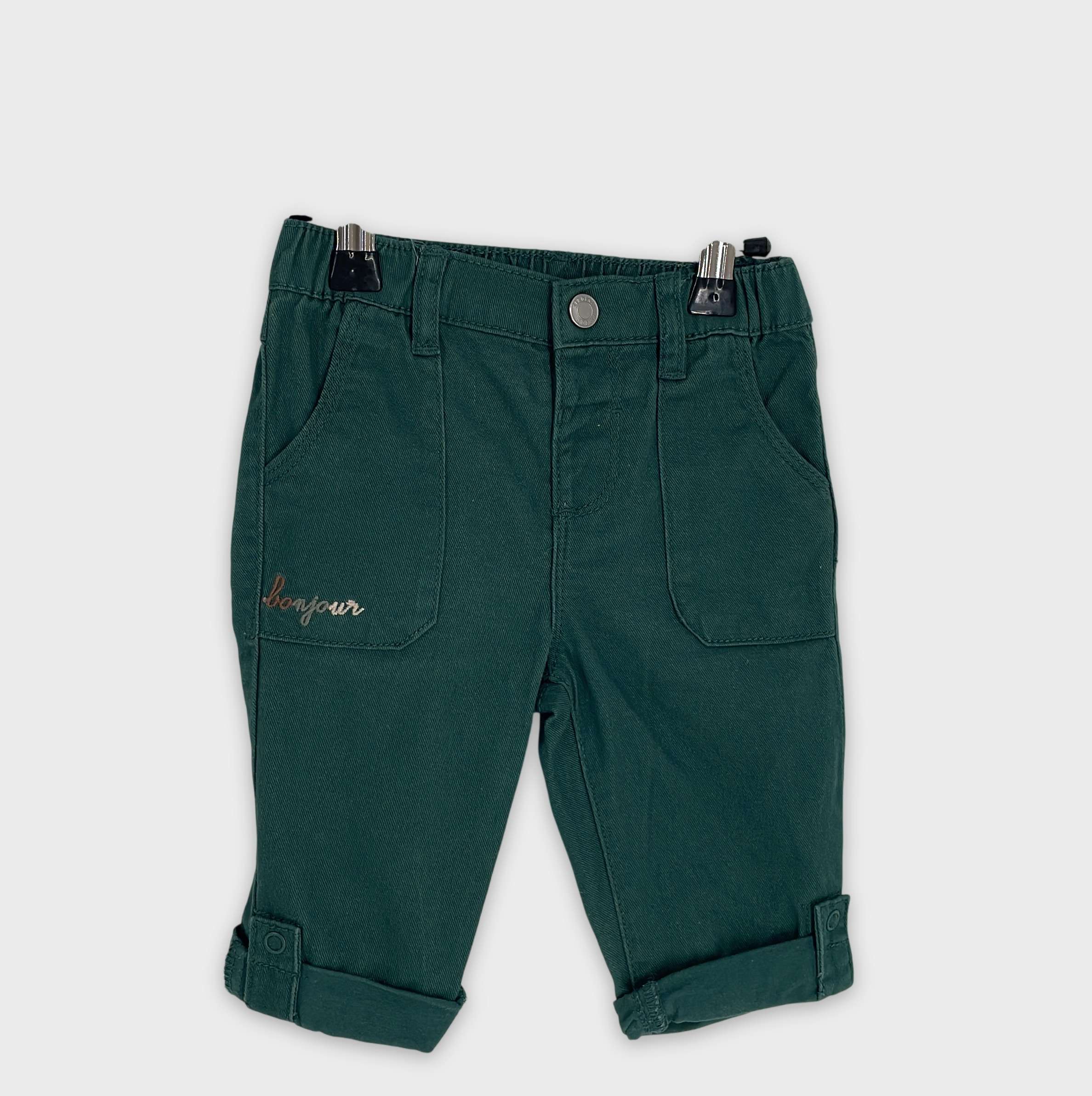 0-Pantalon Sergent Major 9 mois