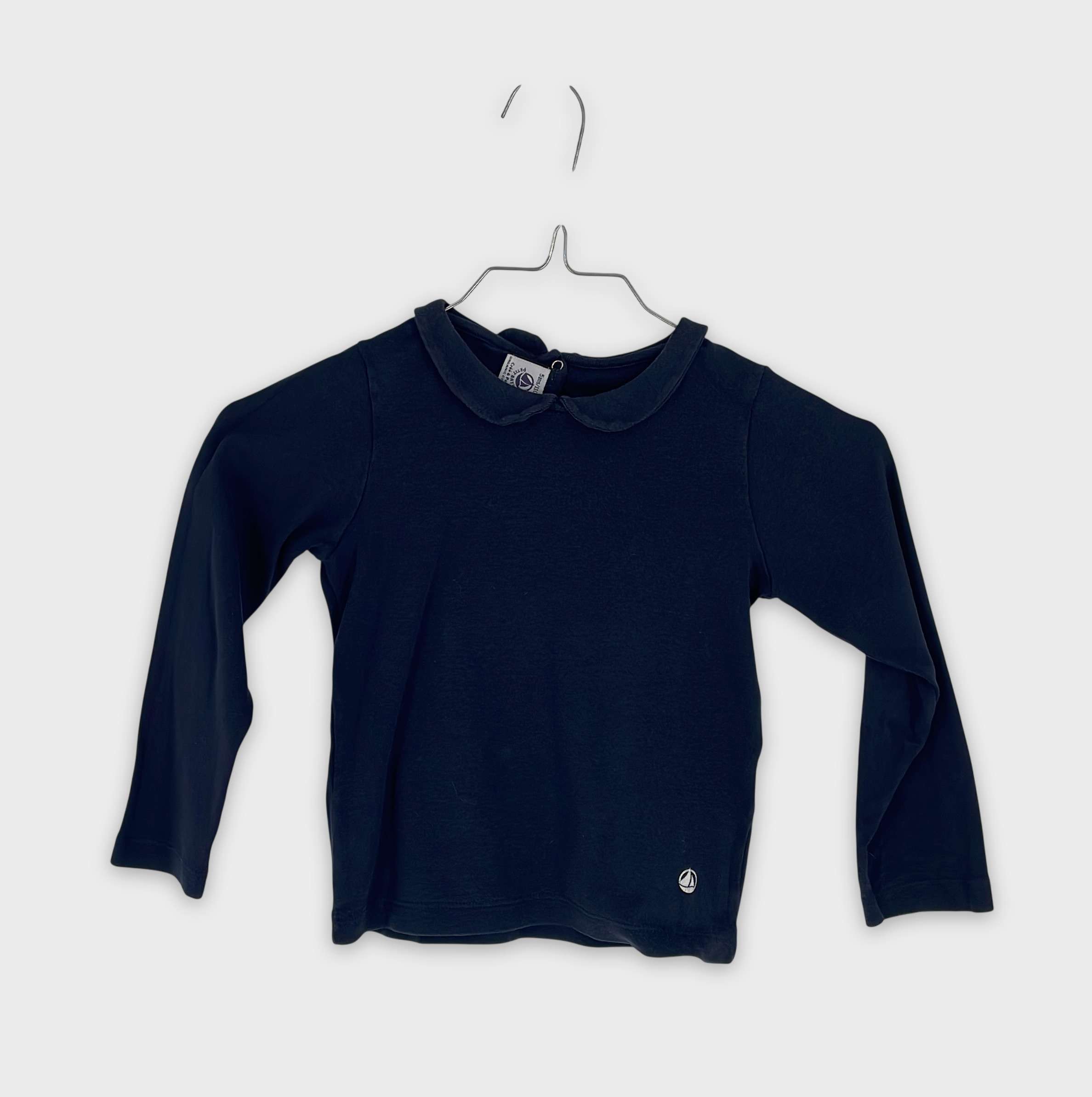 0-T-shirt manches longues Petit Bateau 6 mois