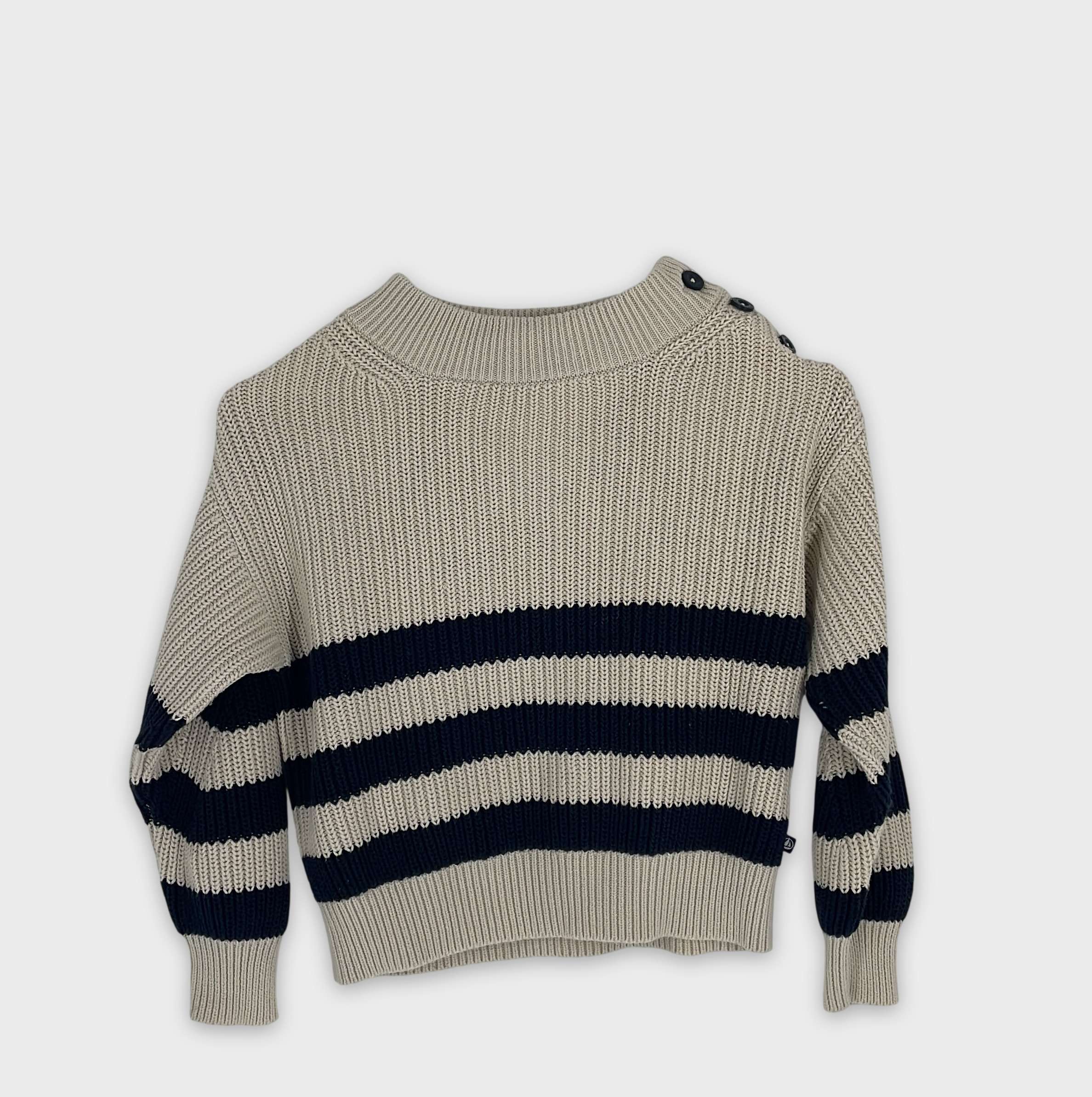 0-Pull Petit Bateau 6 ans