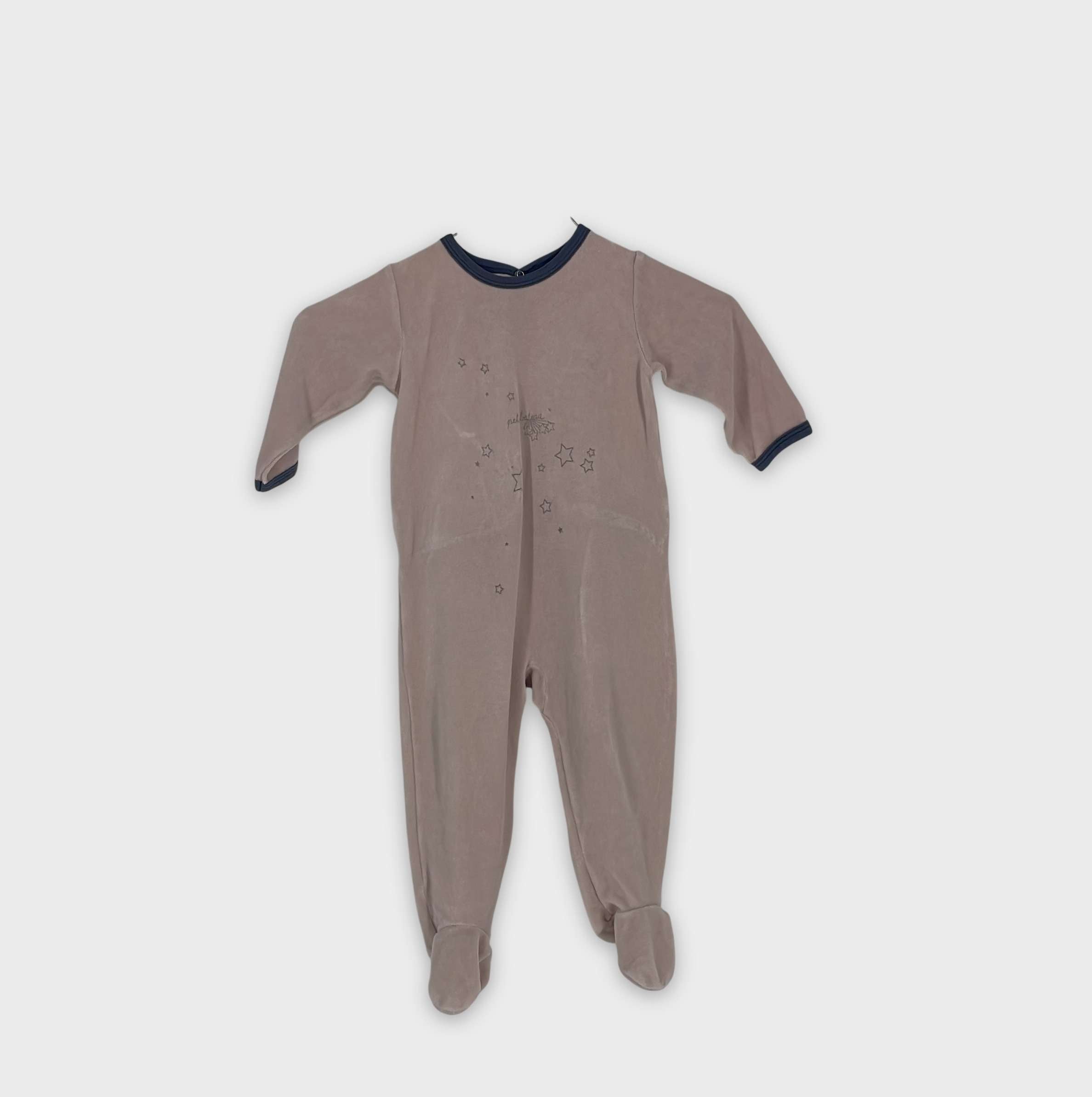 0-Pyjama long Petit Bateau 1 mois