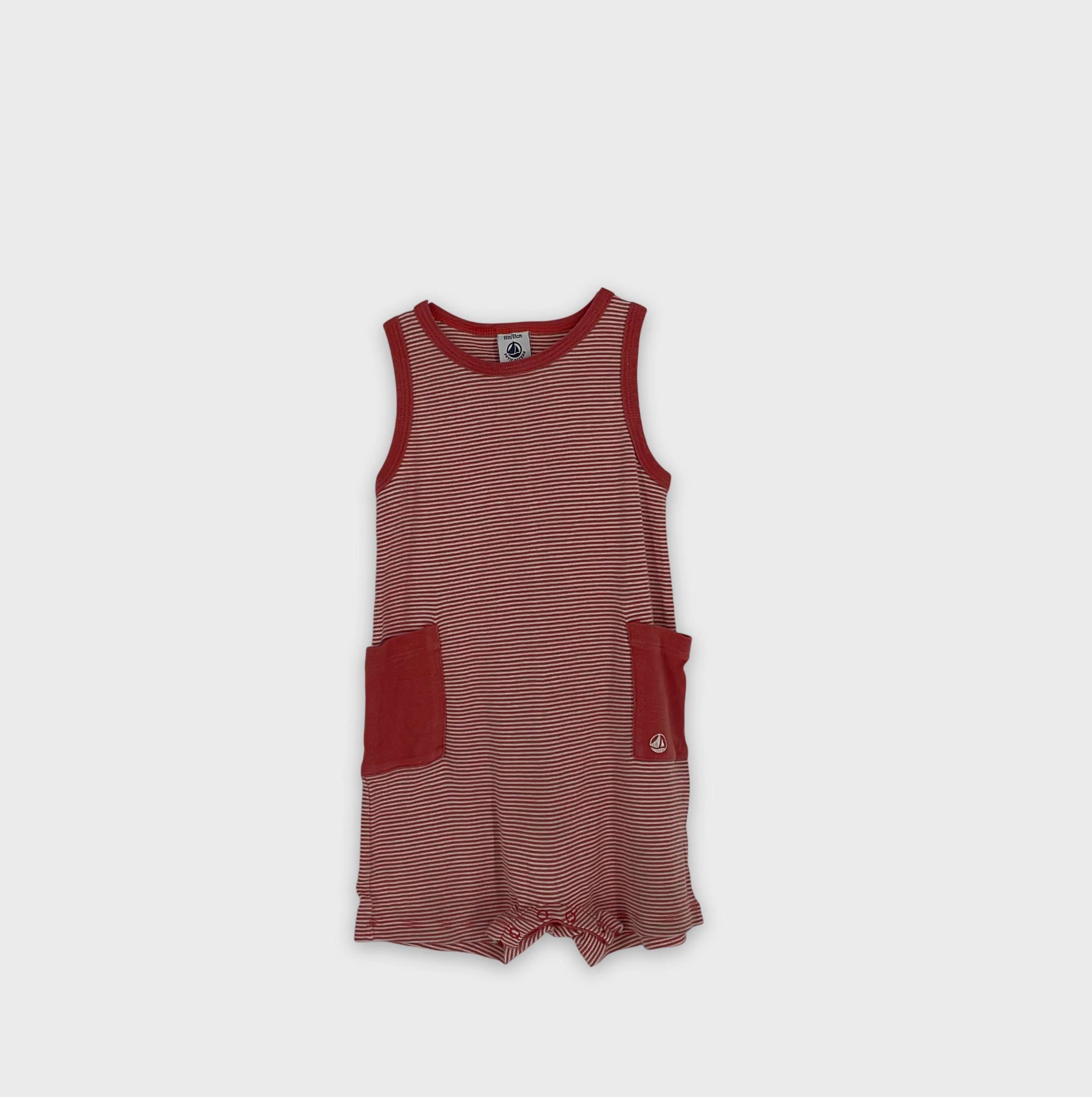 0-Barboteuse Petit Bateau 18 mois
