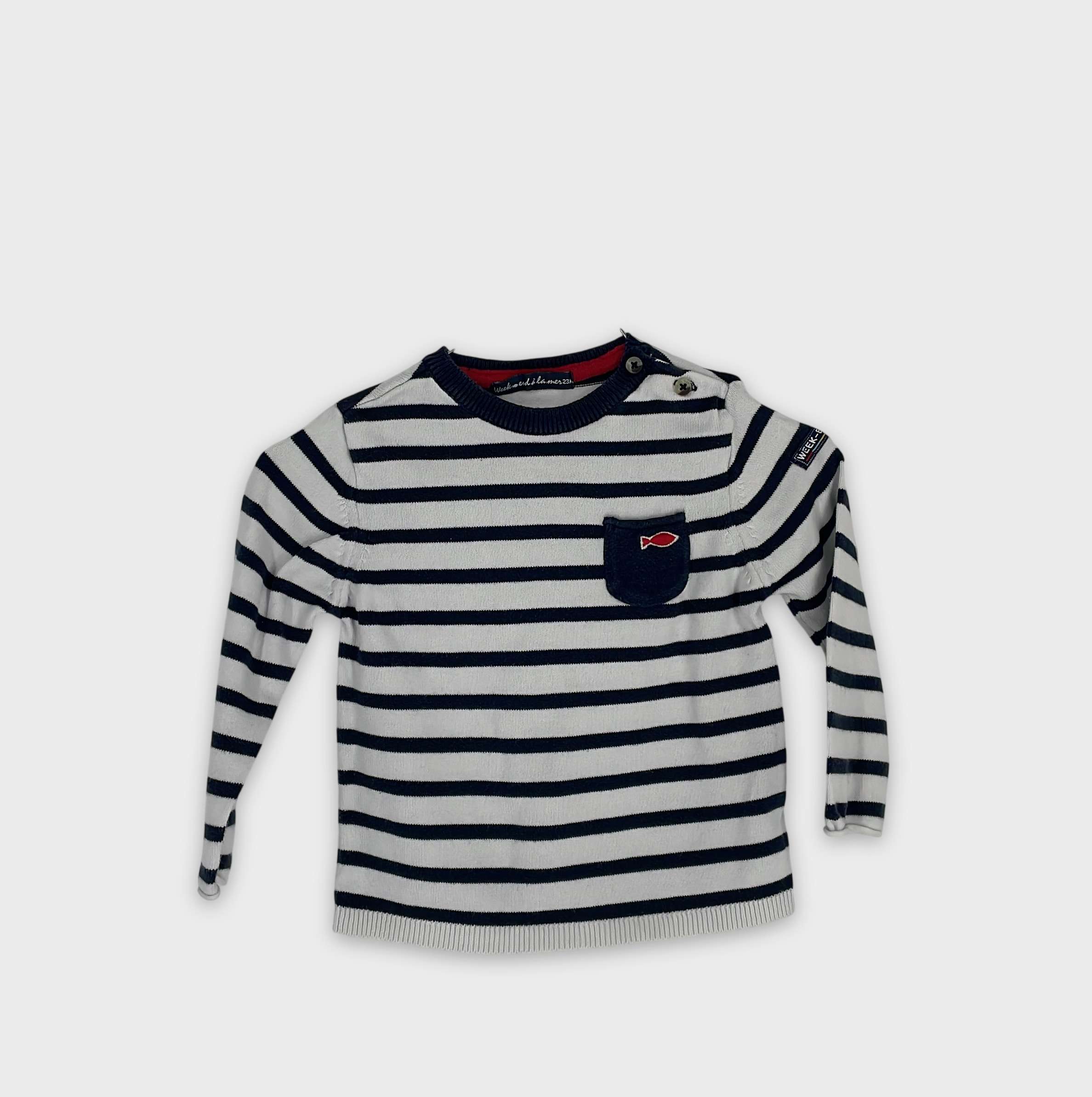 0-Pull Week-End À La Mer