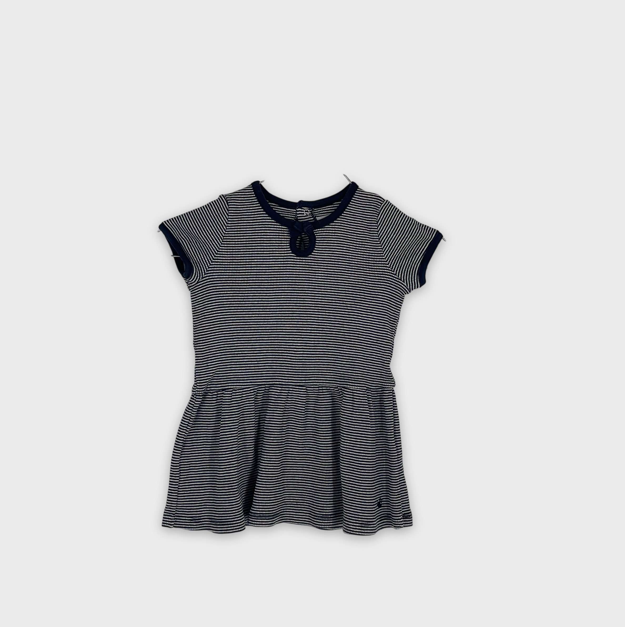 0-Robe Petit Bateau 12 mois