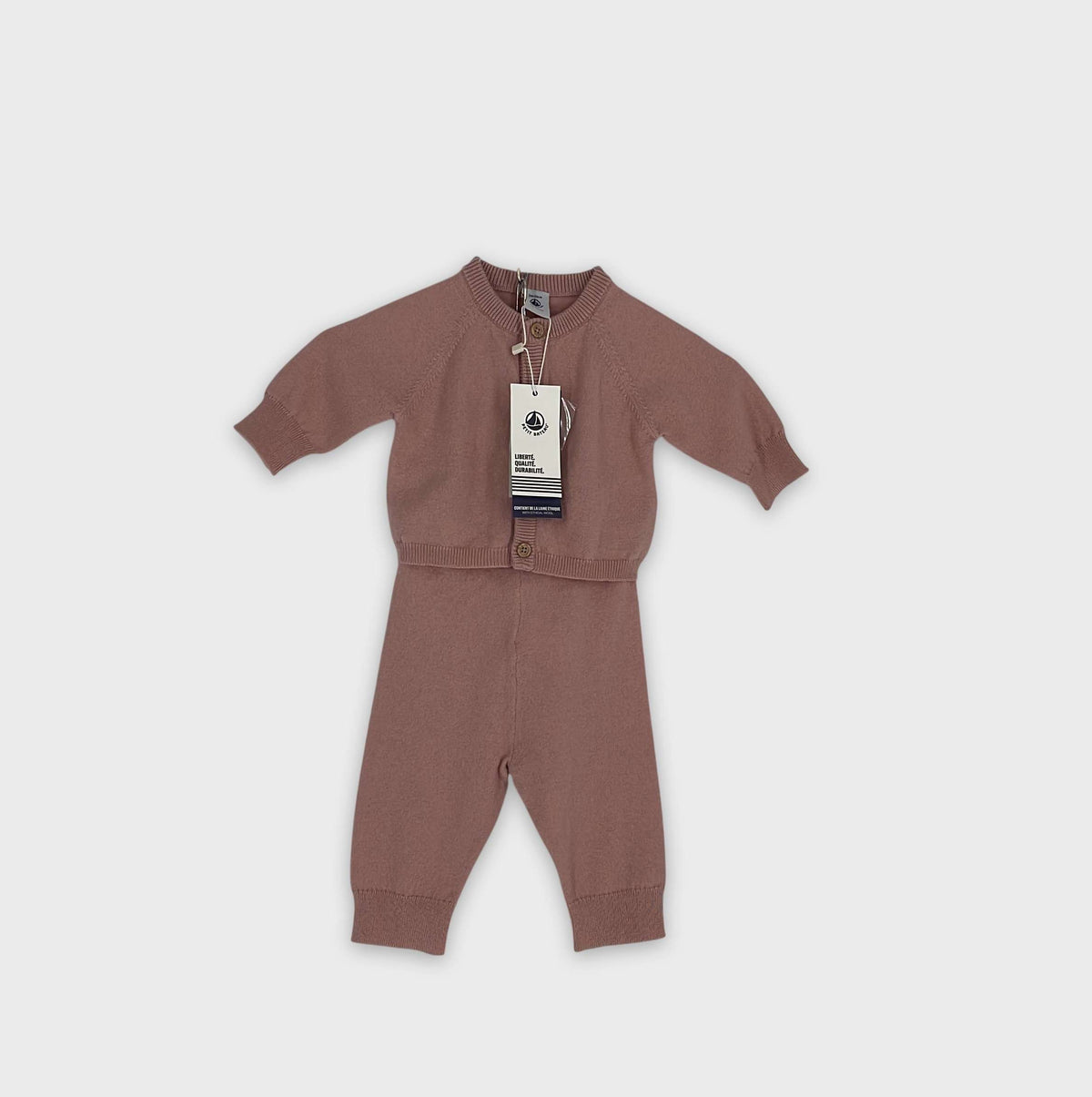 0-Ensemble Petit Bateau 3 mois