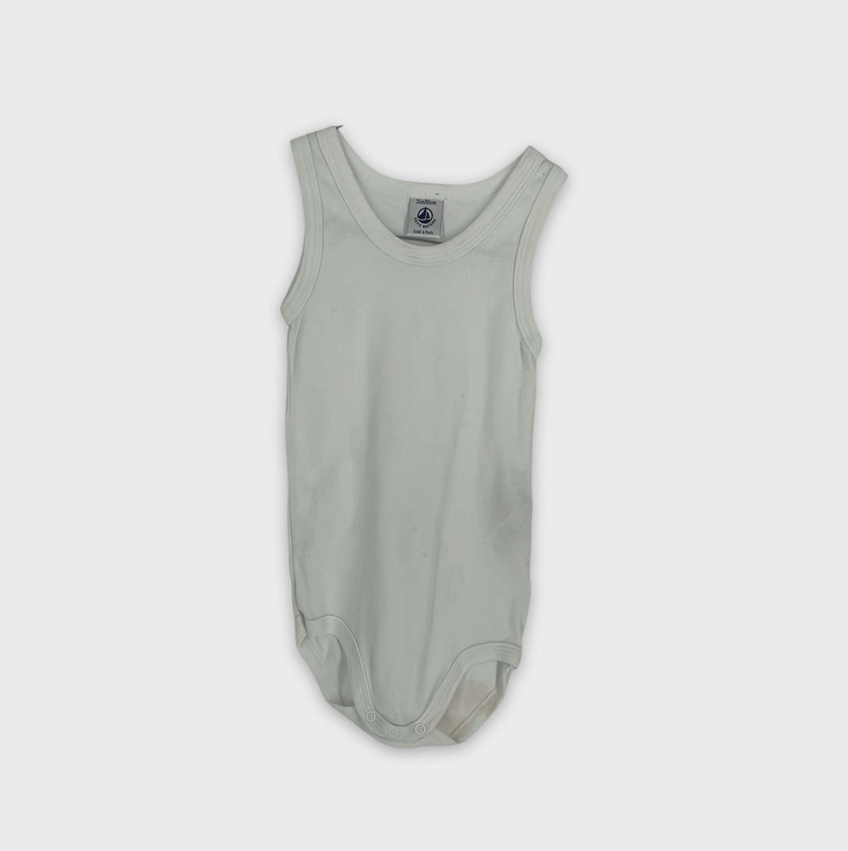 0-T-shirt manches courtes Petit Bateau 24 mois