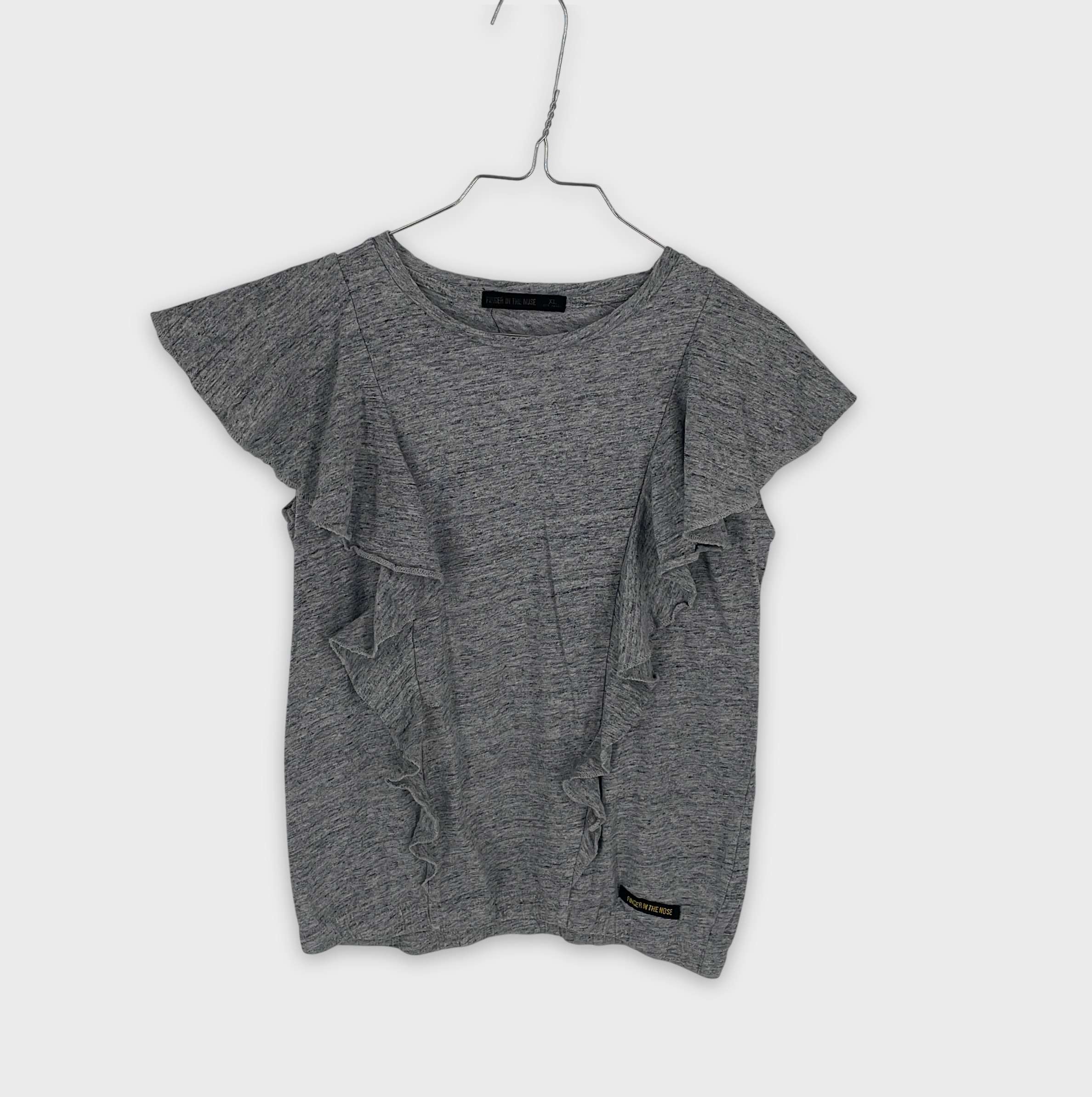 0-T-shirt manches courtes Finger In The Nose 6-9 Ans