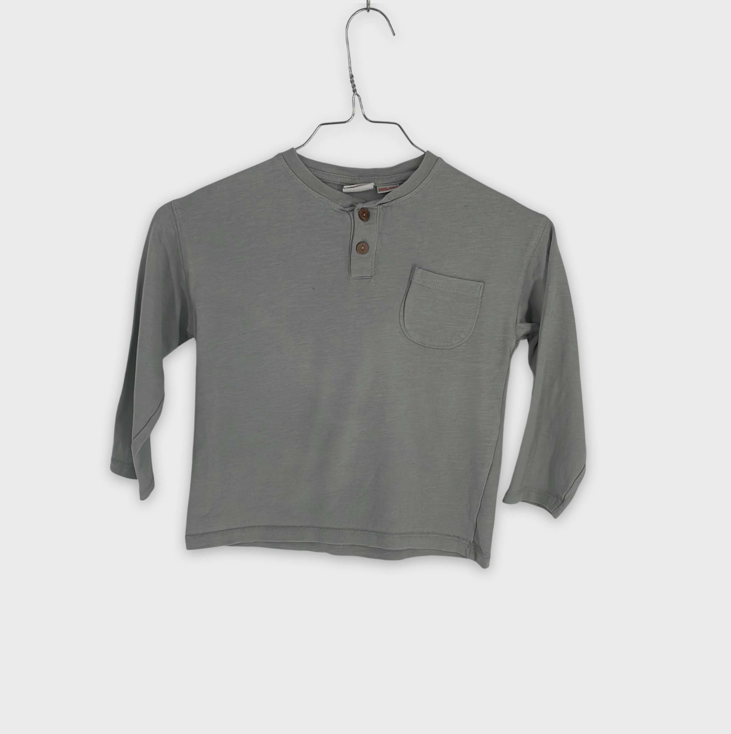 0-T-shirt manches longues Zara Kids 4-5 Ans