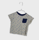 0-T-shirt manches courtes bel & bo 18 mois