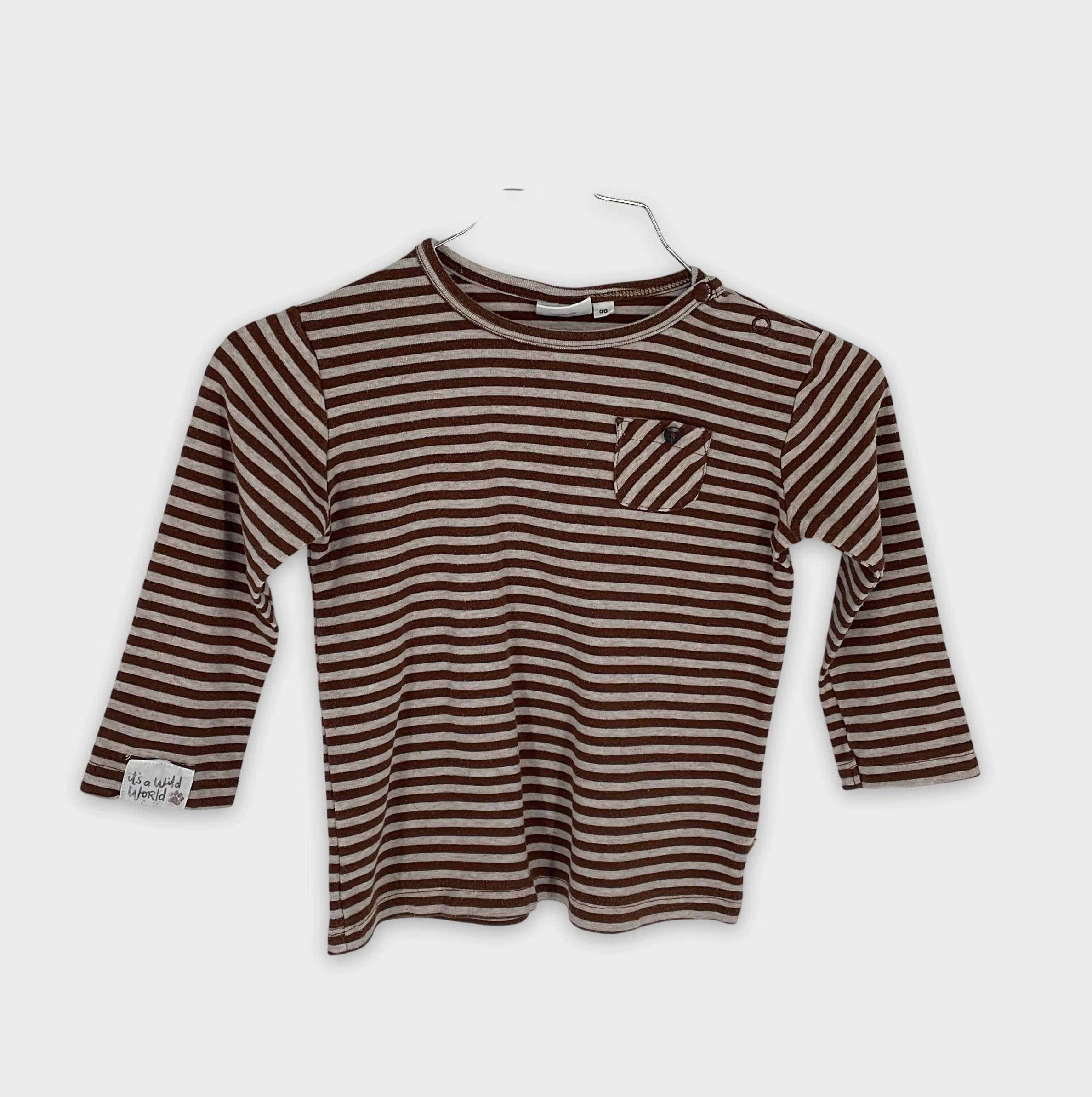 0-T-shirt manches longues Feetje