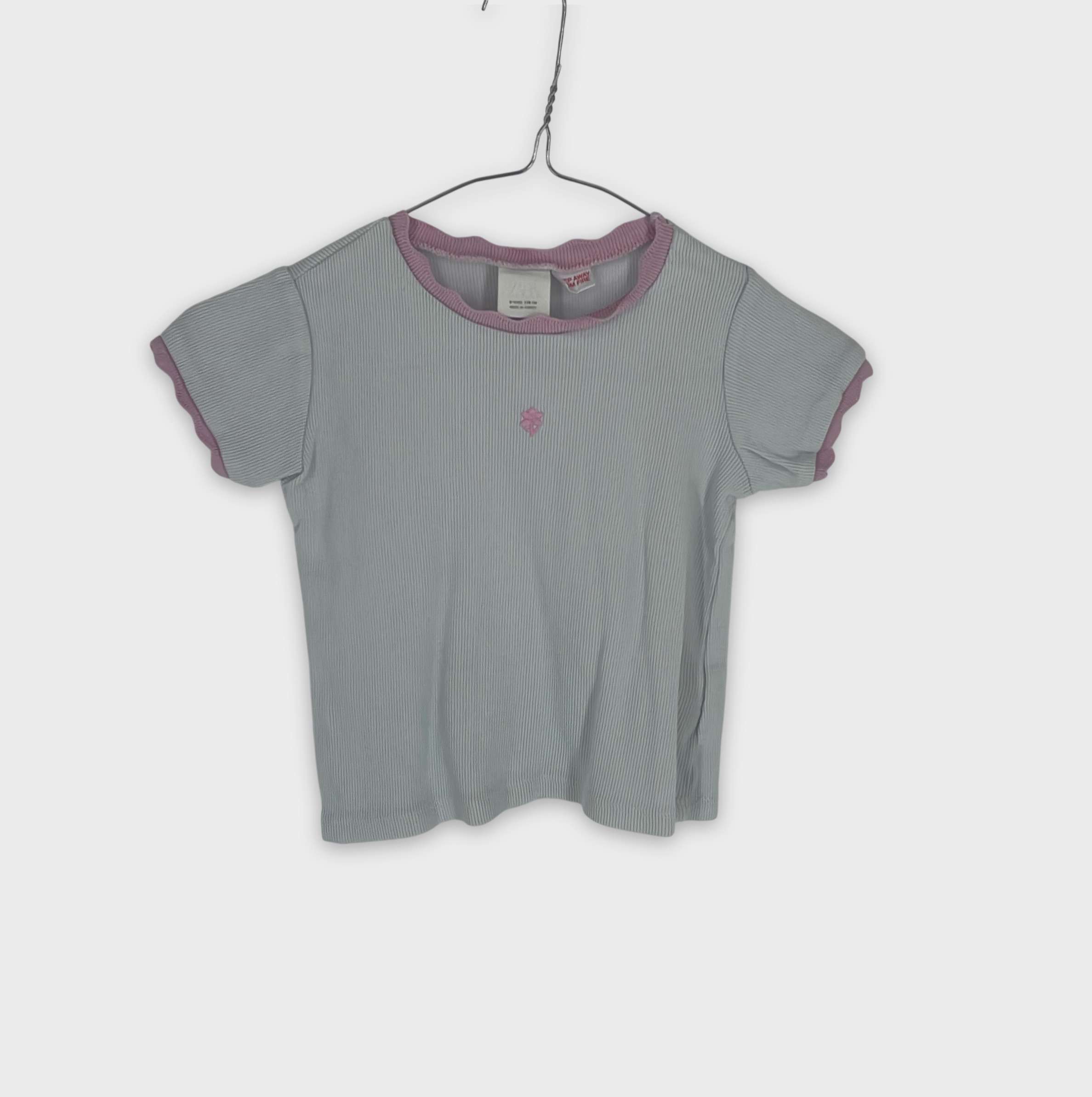 0-T-shirt manches courtes Zara Kids 6 ans