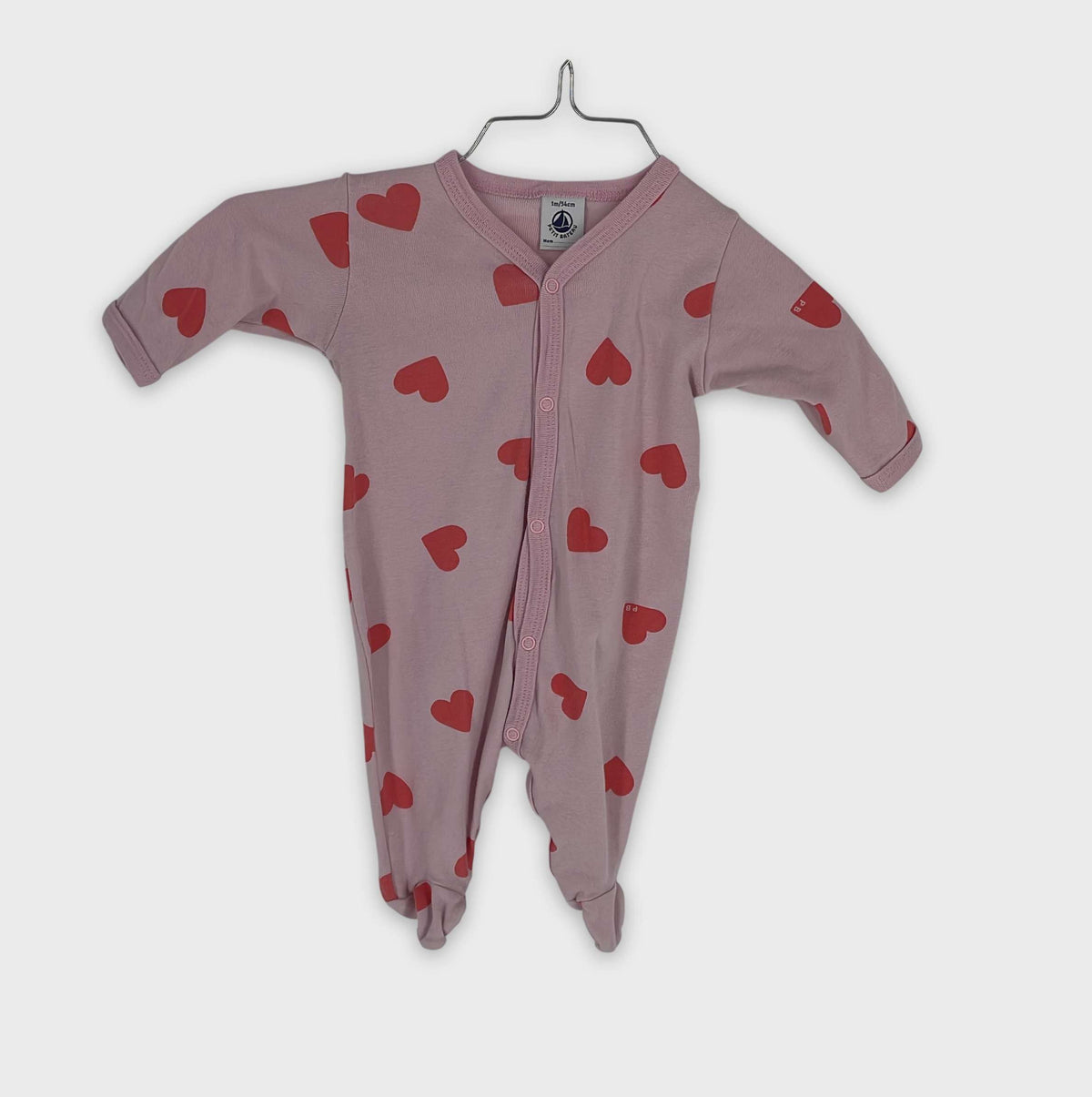 0-Pyjama long Petit Bateau 1 mois