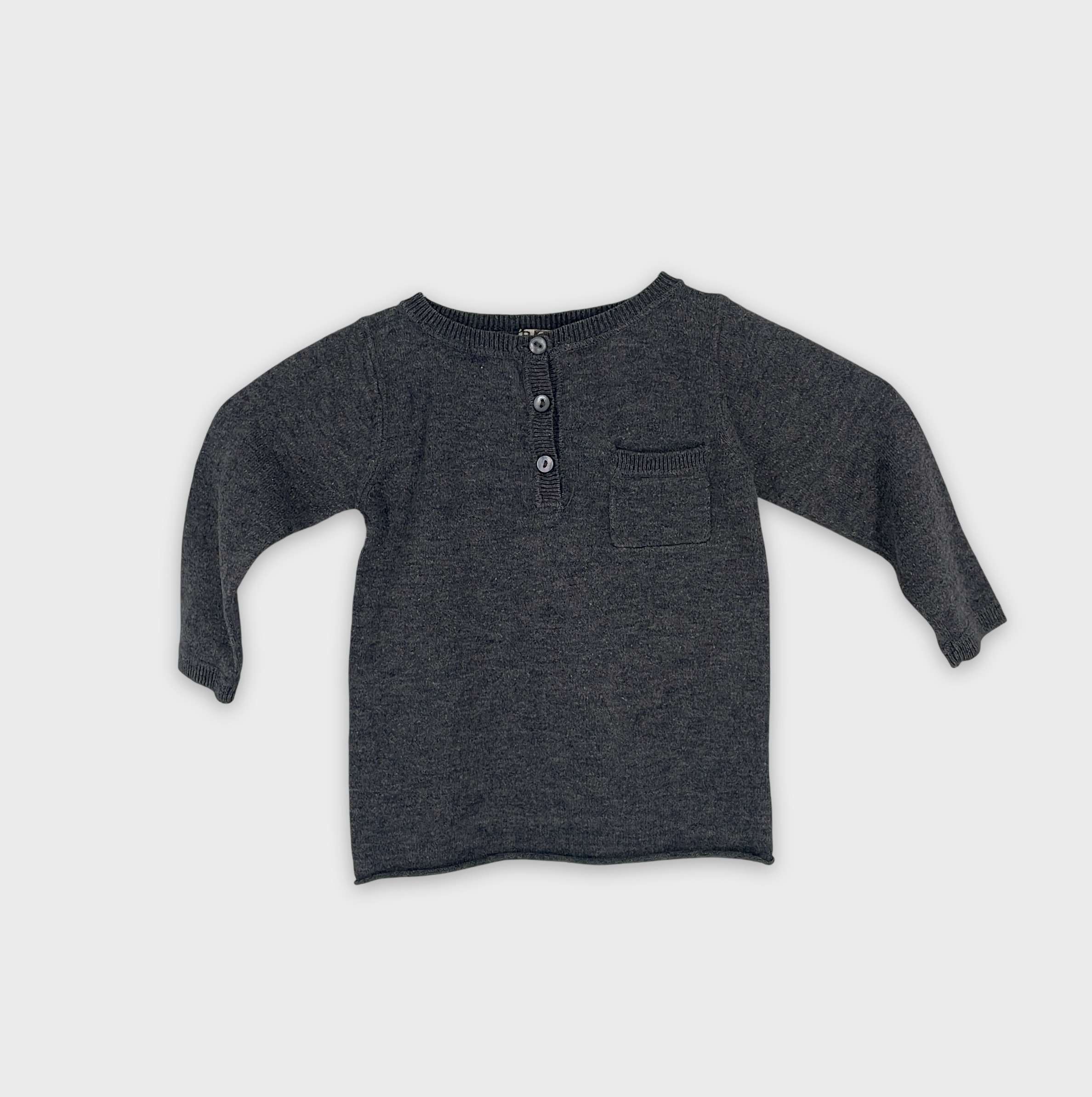 0-Pull Marque Inconnue 12 mois