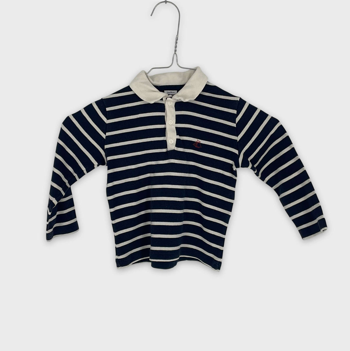 0-T-shirt manches longues Petit Bateau 24 mois