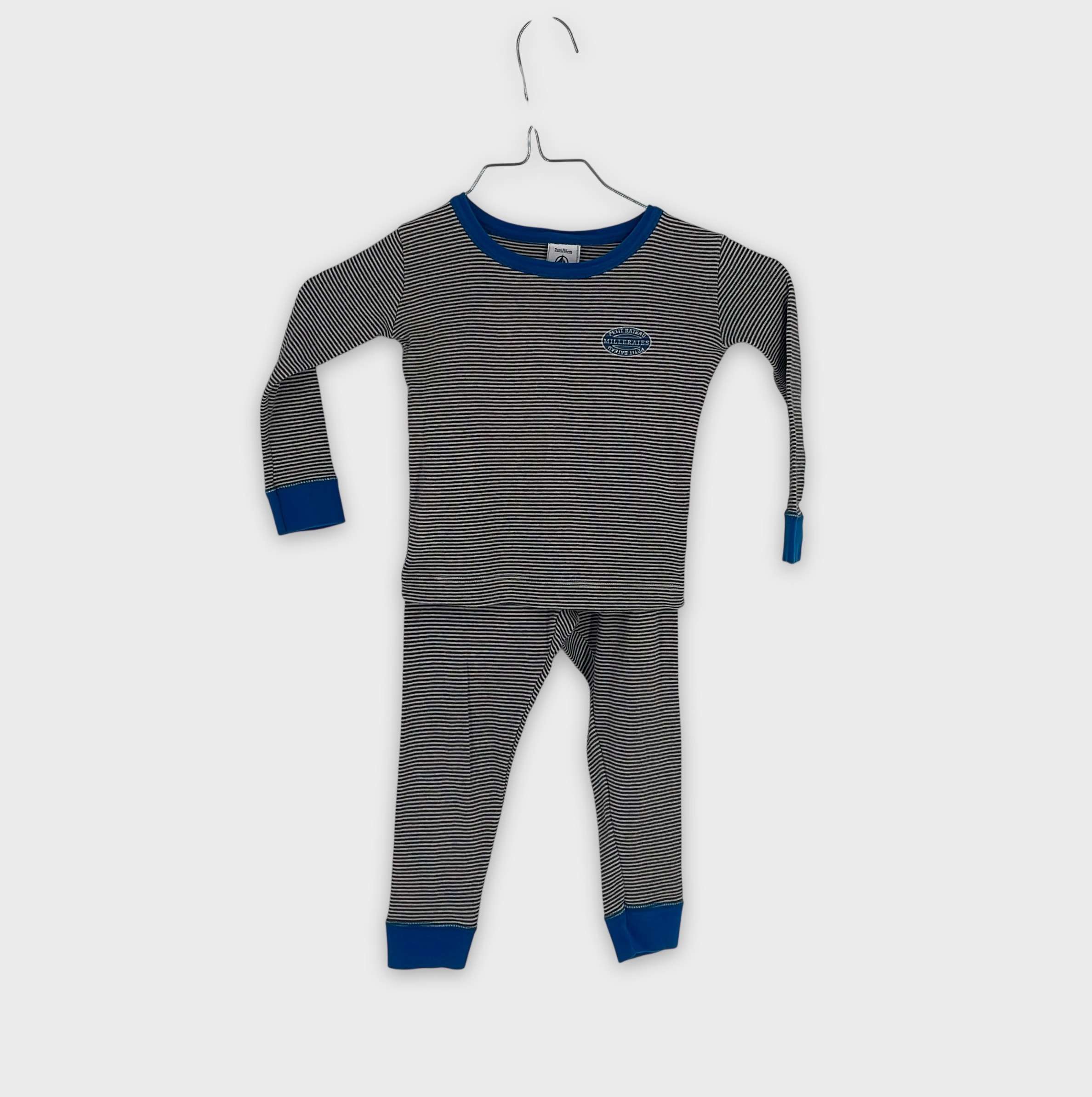 0-Pyjama long Petit Bateau