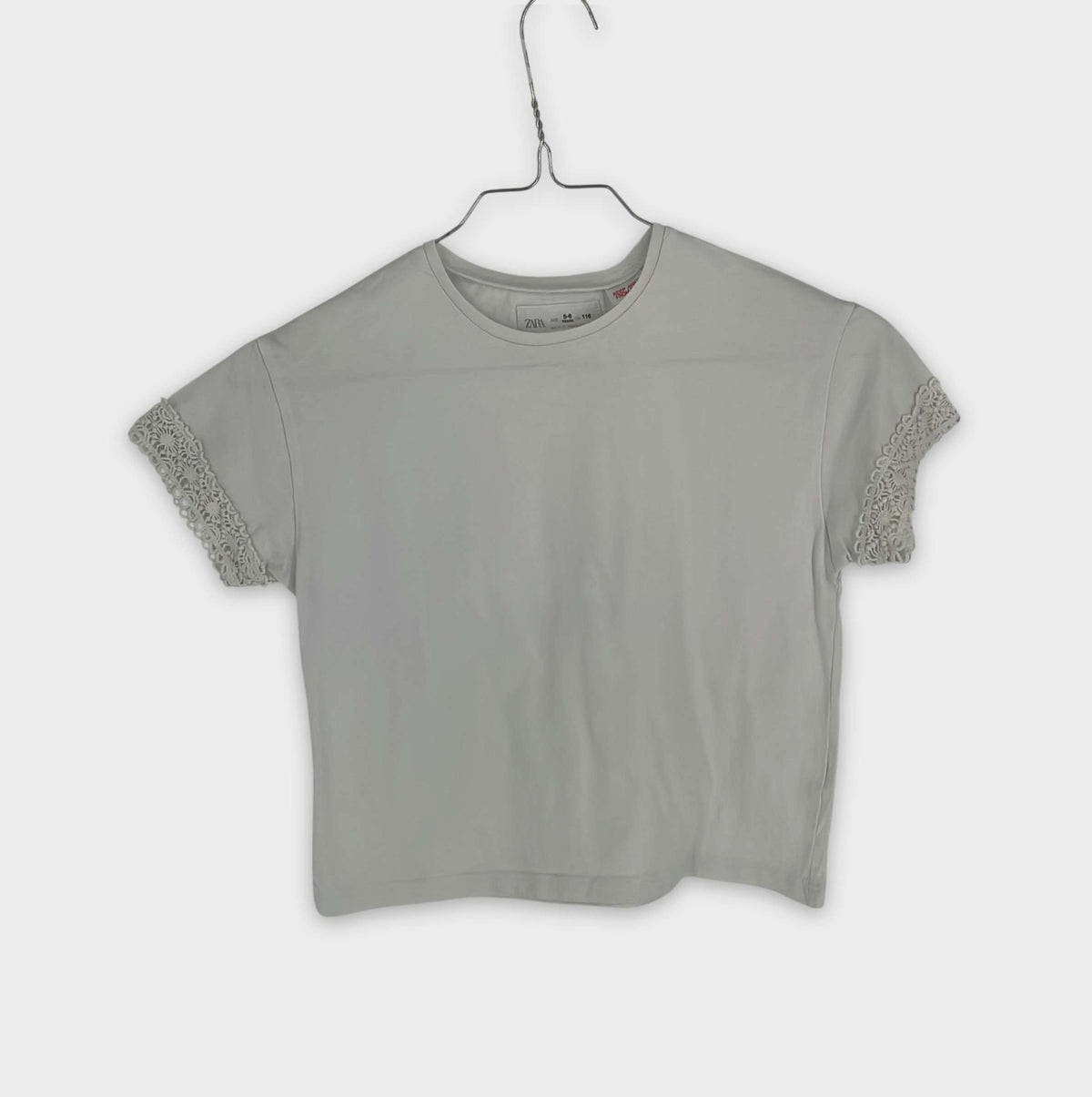 0-T-shirt manches courtes Zara Kids 5-6 Ans