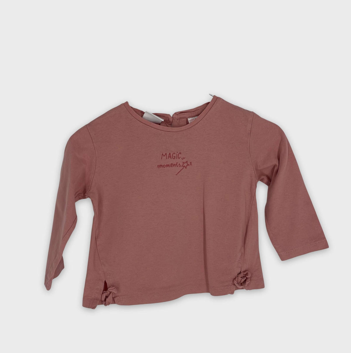 0-T-shirt manches longues Zara Baby 18-24 Mois