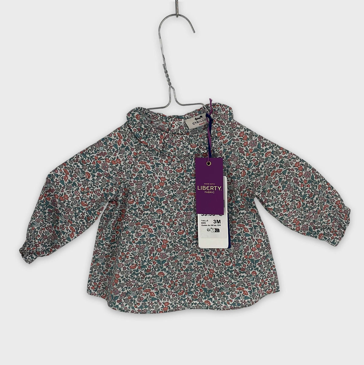 0-Chemise/blouse Cyrillus 3 mois
