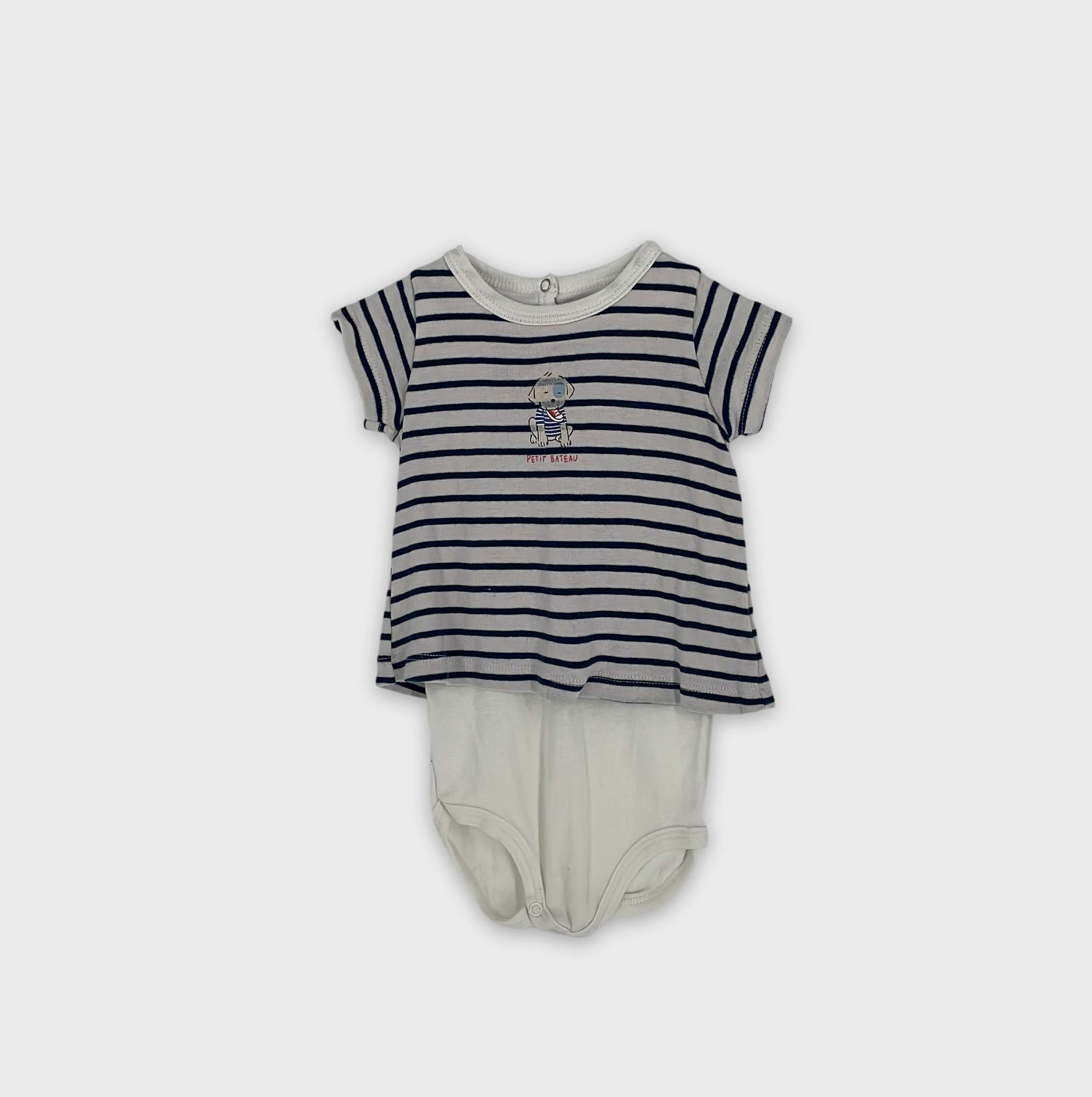 0-Body Petit Bateau 9 mois