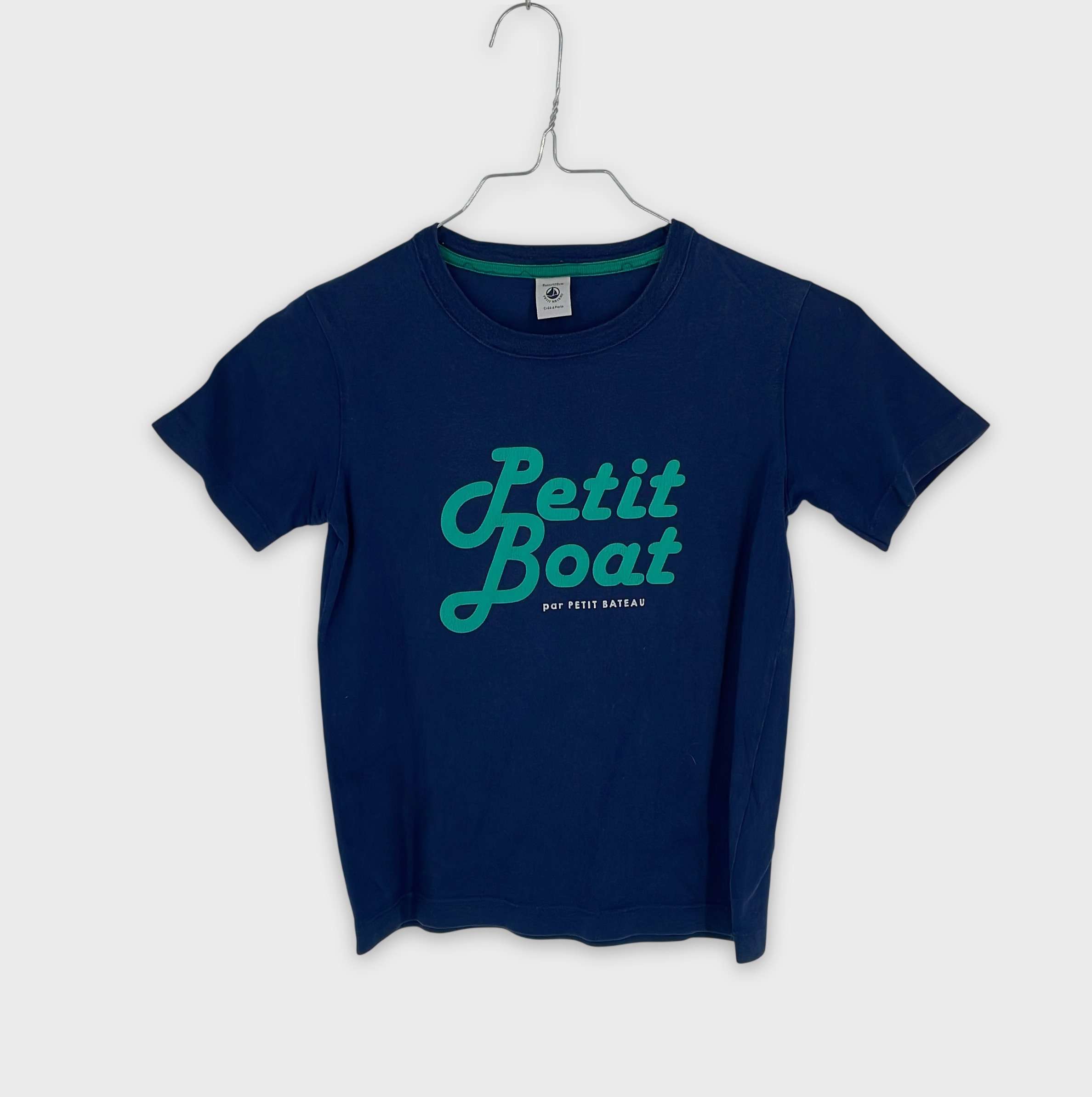 0-T-shirt manches courtes Petit Bateau 8 ans