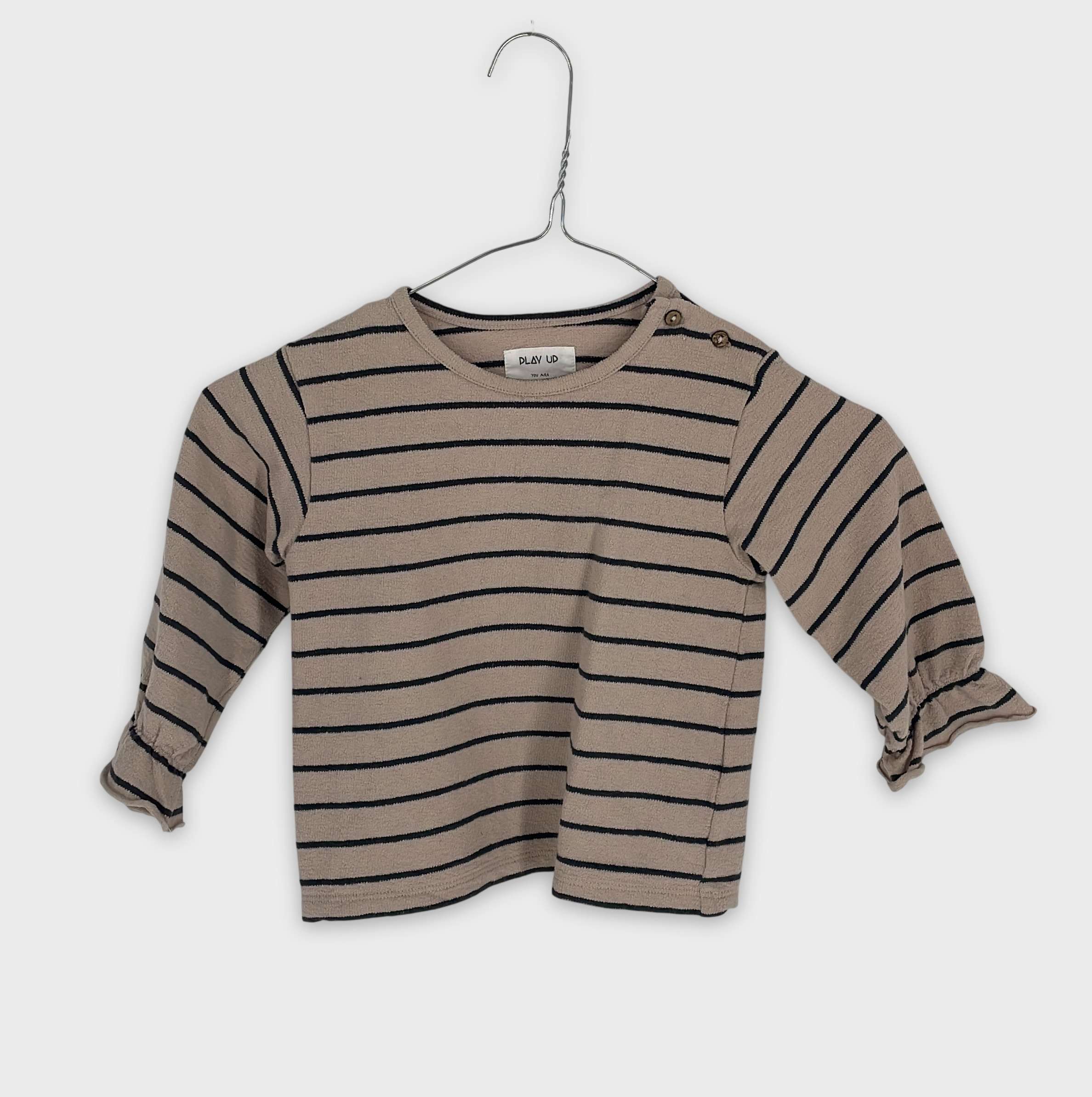 0-T-shirt manches longues Play Up 18 mois