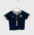 0-T-shirt manches courtes Rylee + Cru 4-5 Ans