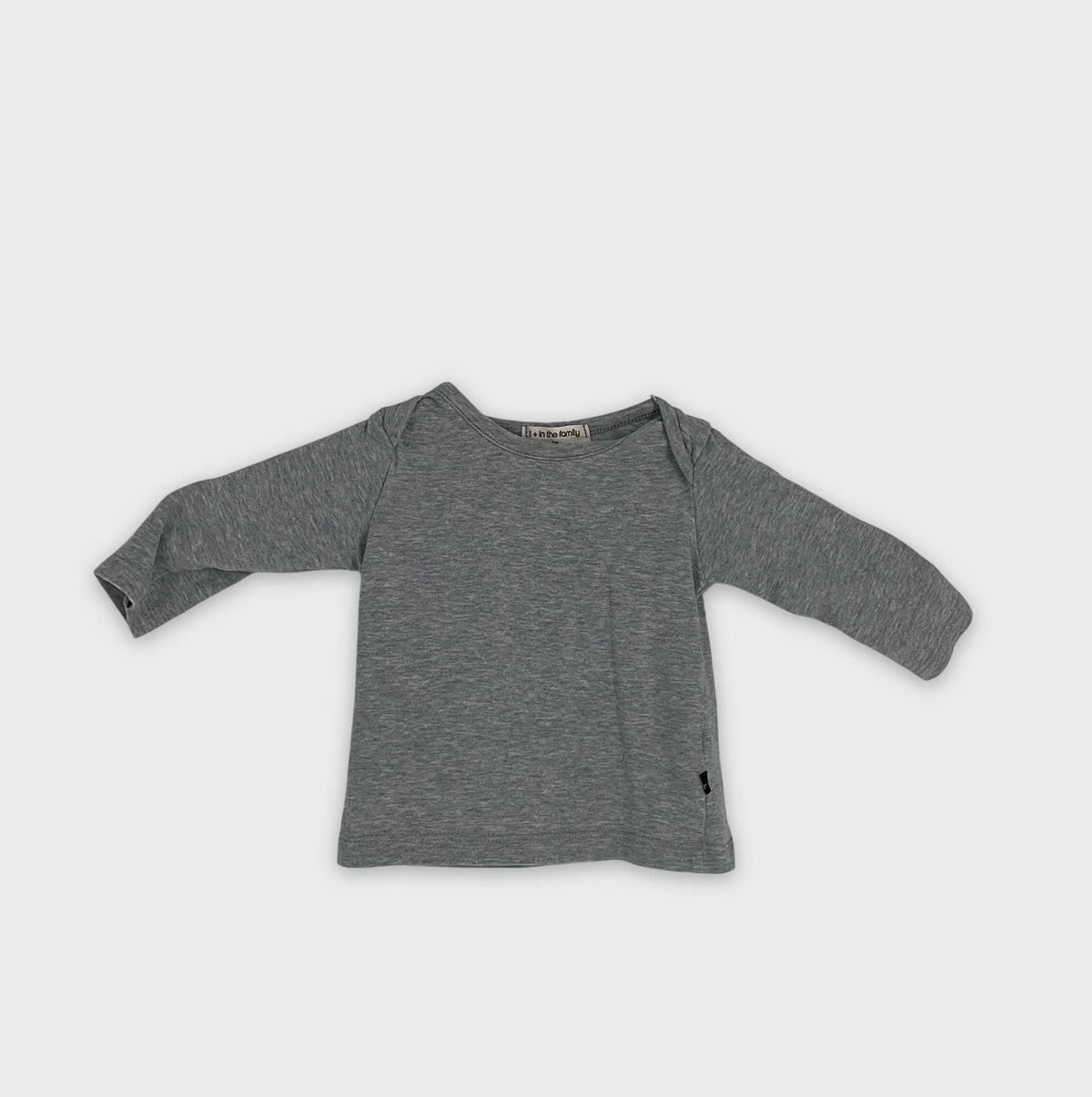 0-T-shirt manches longues 1+ In The Family 1 mois