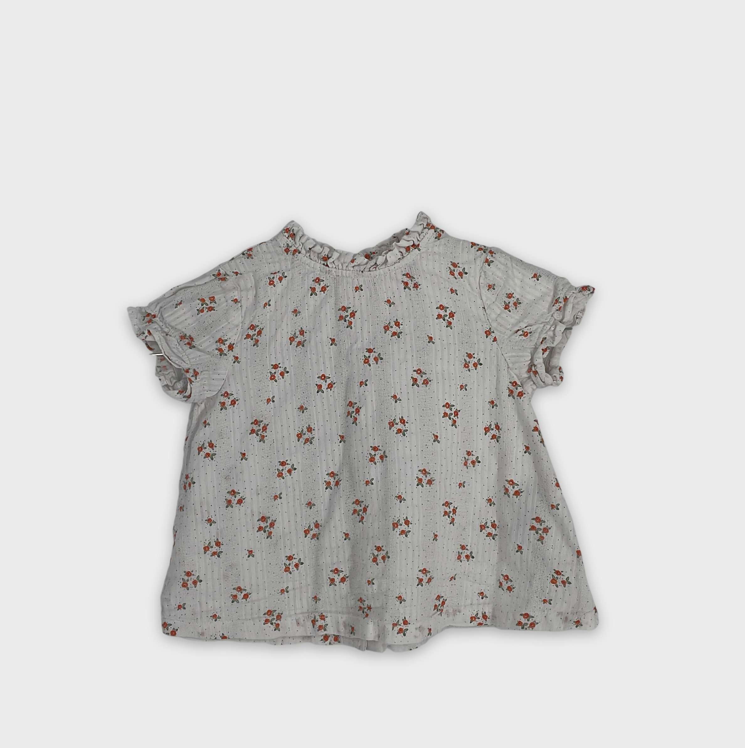 0-T-shirt manches courtes Zara Kids